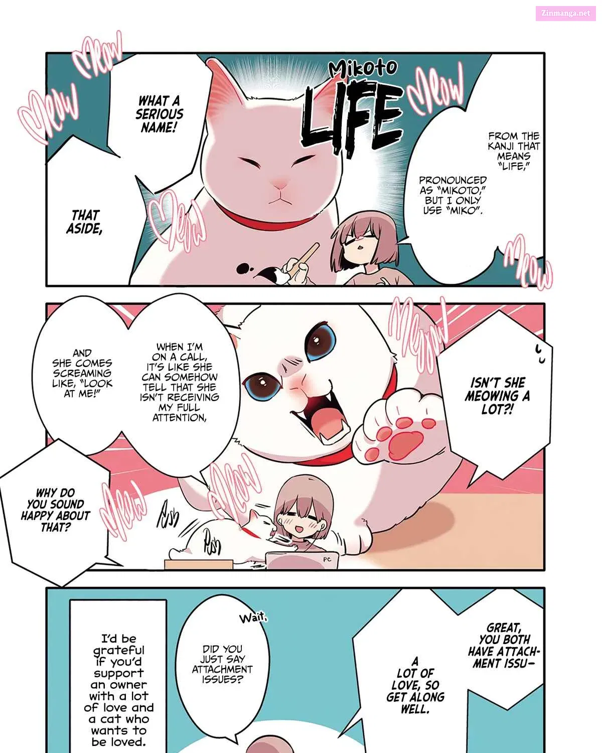 Aisaretagari No Shironeko Miko-San Chapter 1.1 page 10 - MangaNato