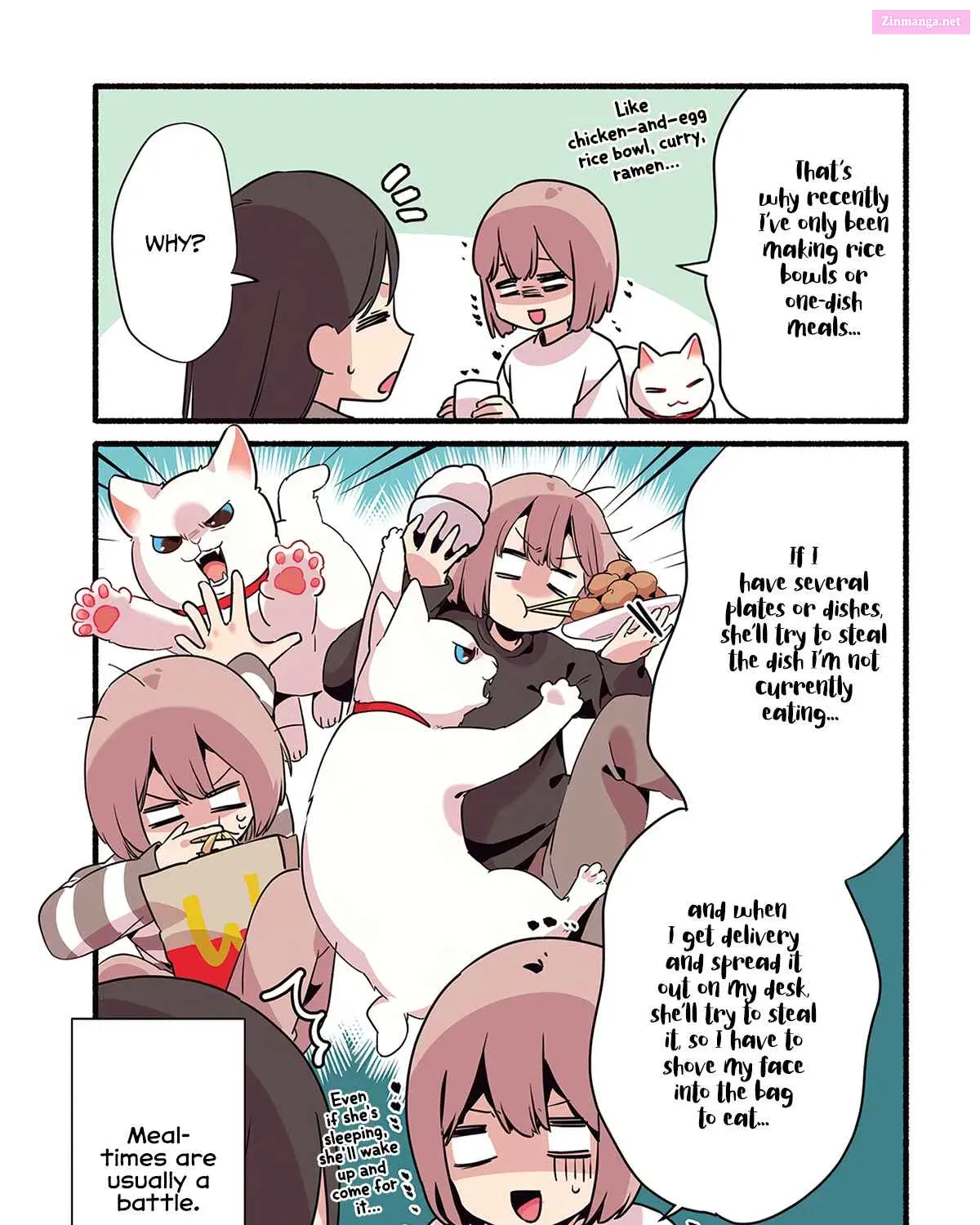 Aisaretagari No Shironeko Miko-San Chapter 2.3 page 6 - Mangabat