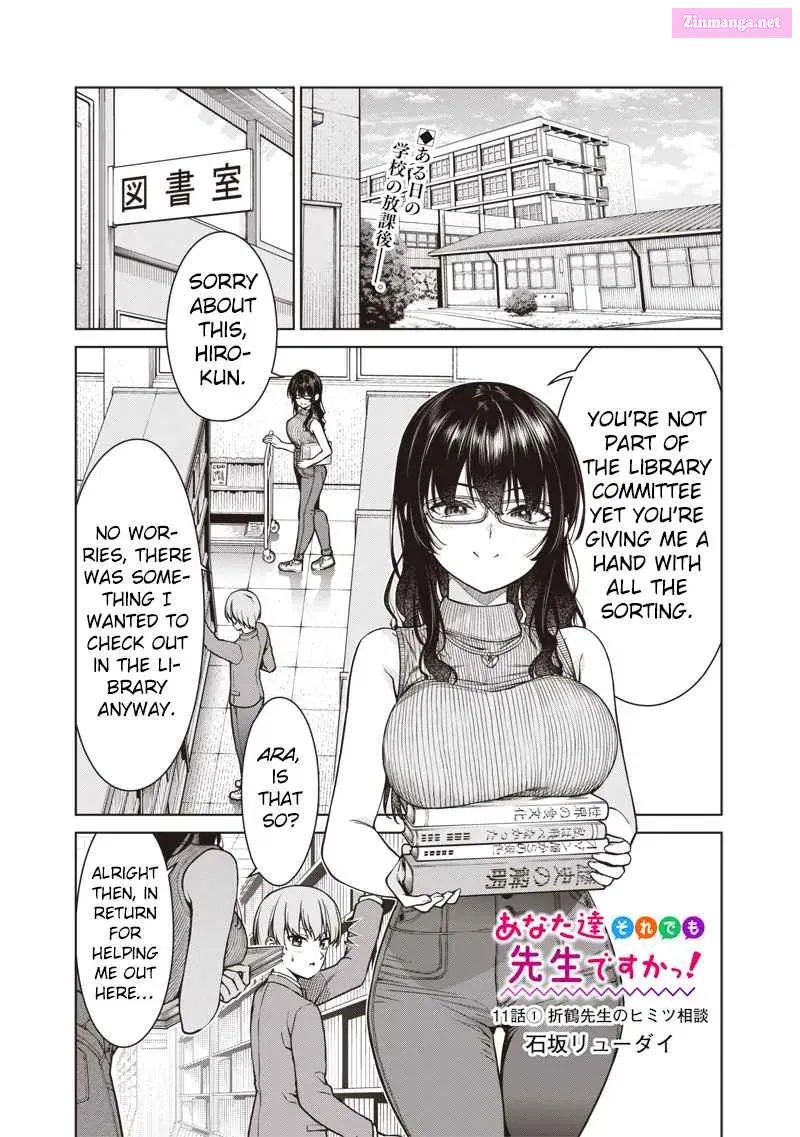 Anata-tachi Soredemo Sensei Desu ka! Chapter 11.1 page 1 - MangaKakalot