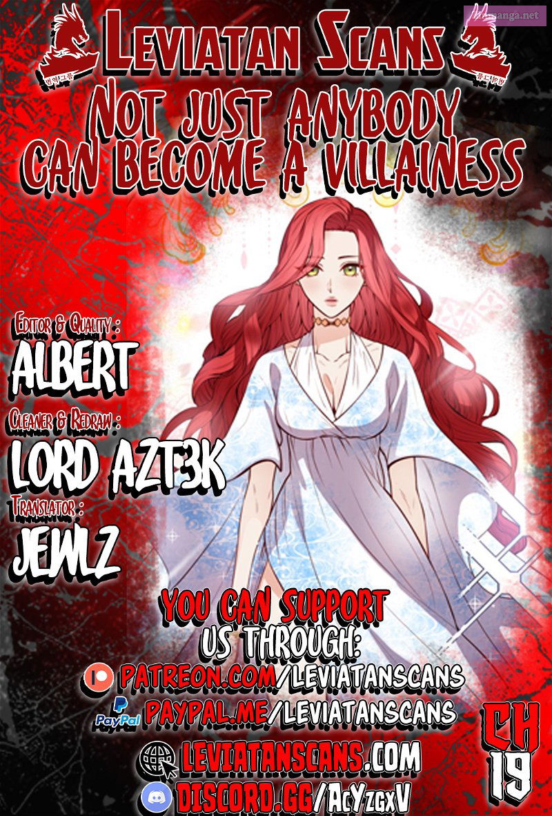 Anyone Can Become A Villainess Chapter 19 page 1 - MangaKakalot