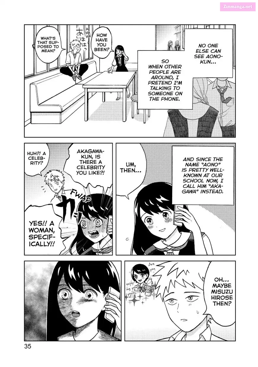 Aono-kun ni Sawaritai kara Shinitai Chapter 1 page 35 - Mangabat