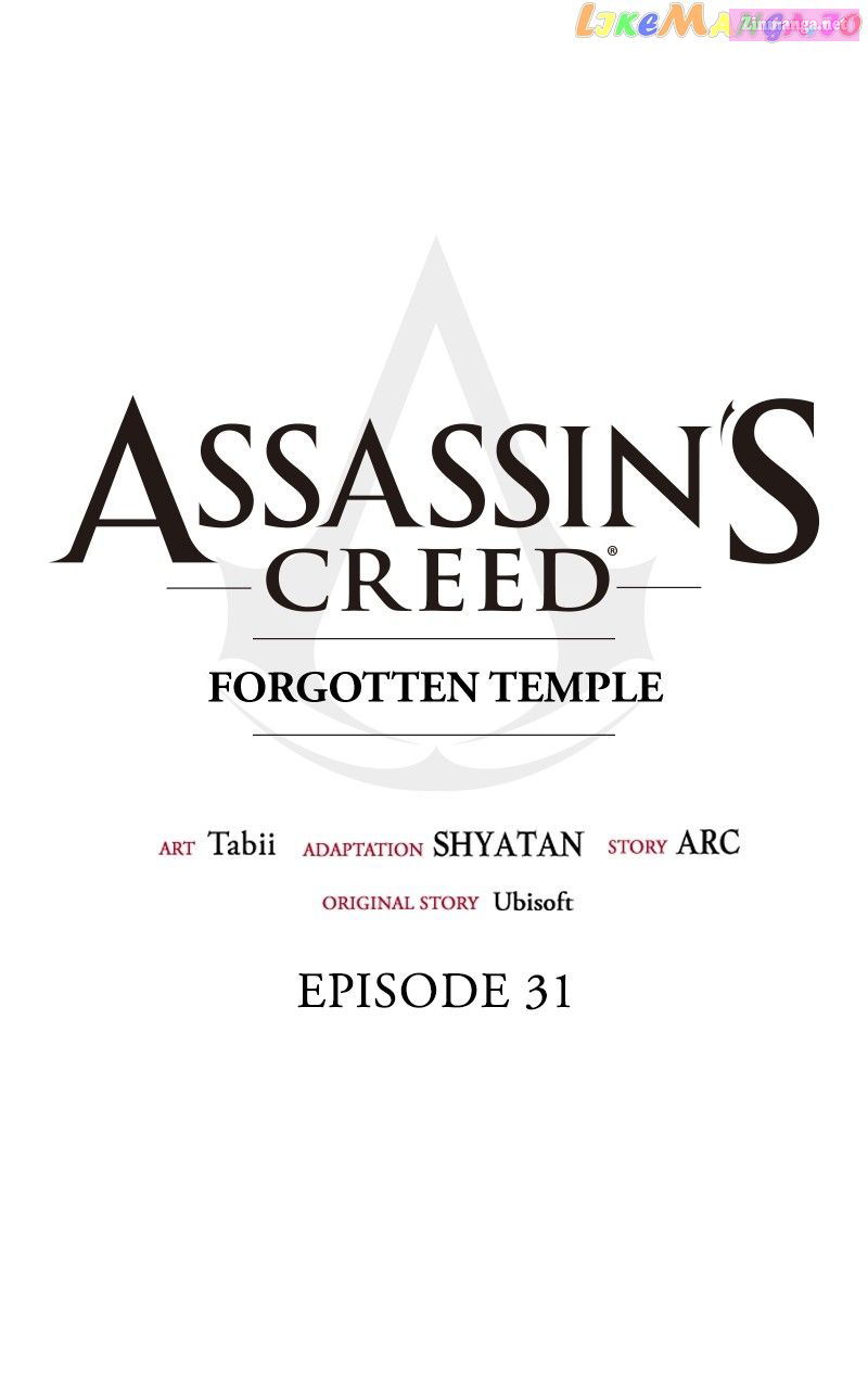 Assassin’s Creed:Forgotten Temple Chapter 31 page 87 - MangaNelo