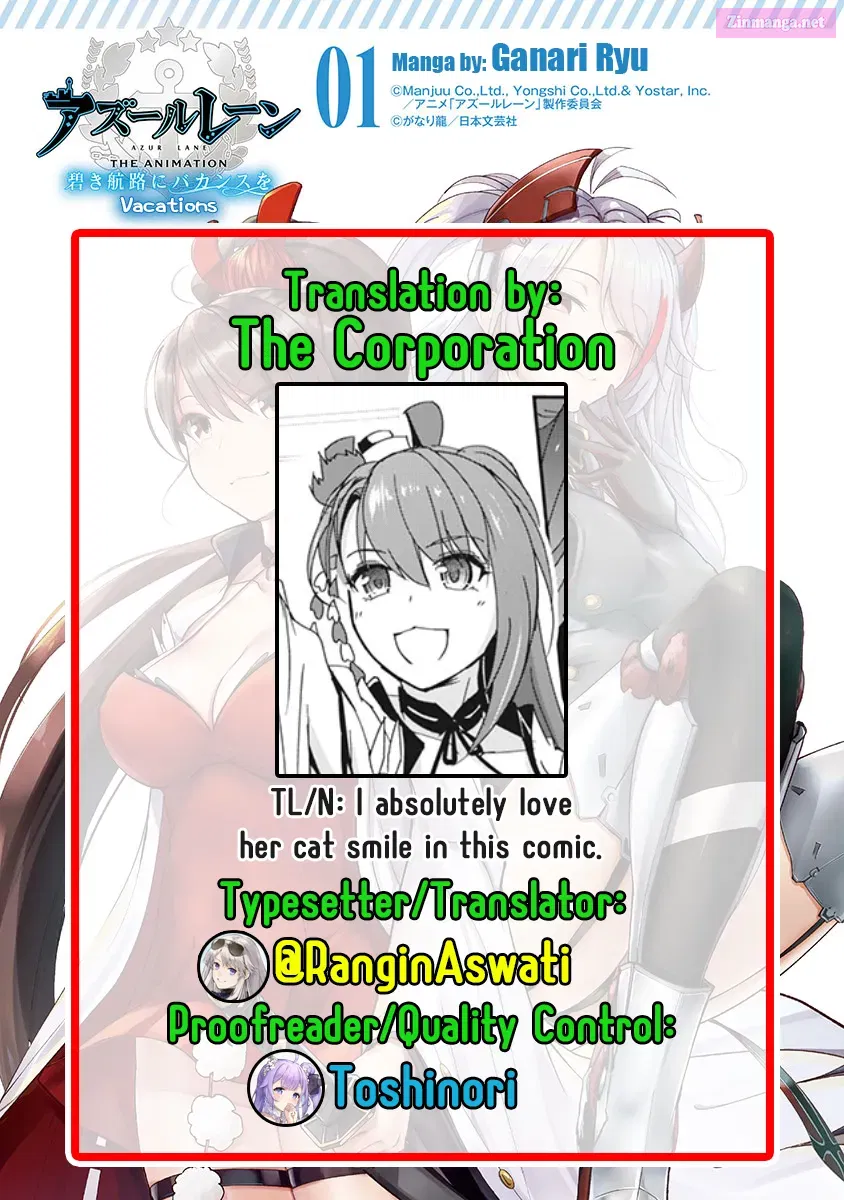 Azur Lane The Animation: Vacation Chapter 5 page 15 - MangaKakalot