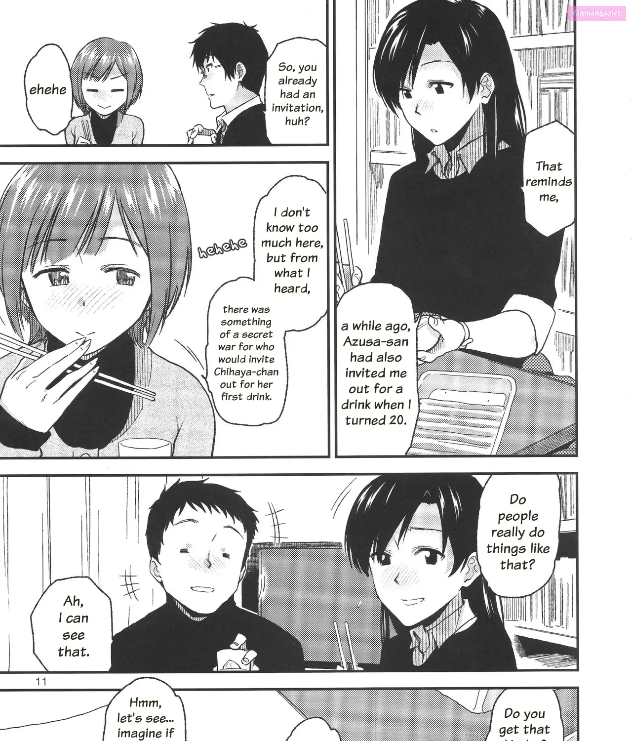 Chihaya to Osake wo Nomu Hanashi Chapter 0 page 23 - MangaNato