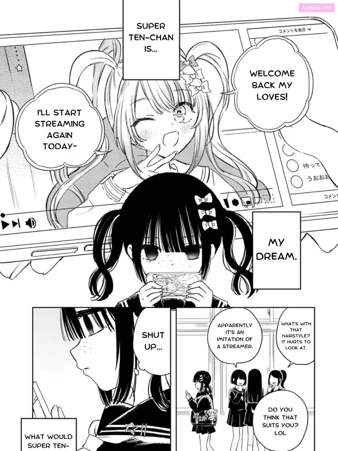 Chou Ten-chan! NEEDY GIRL OVERDOSE Koushiki Anthology Chapter 24 page 1 - MangaNato