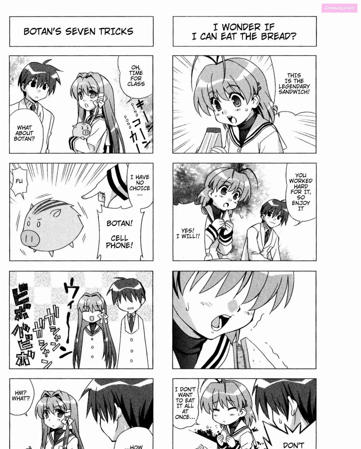 CLANNAD: Magic 4-Koma Chapter 3 page 3 - MangaKakalot