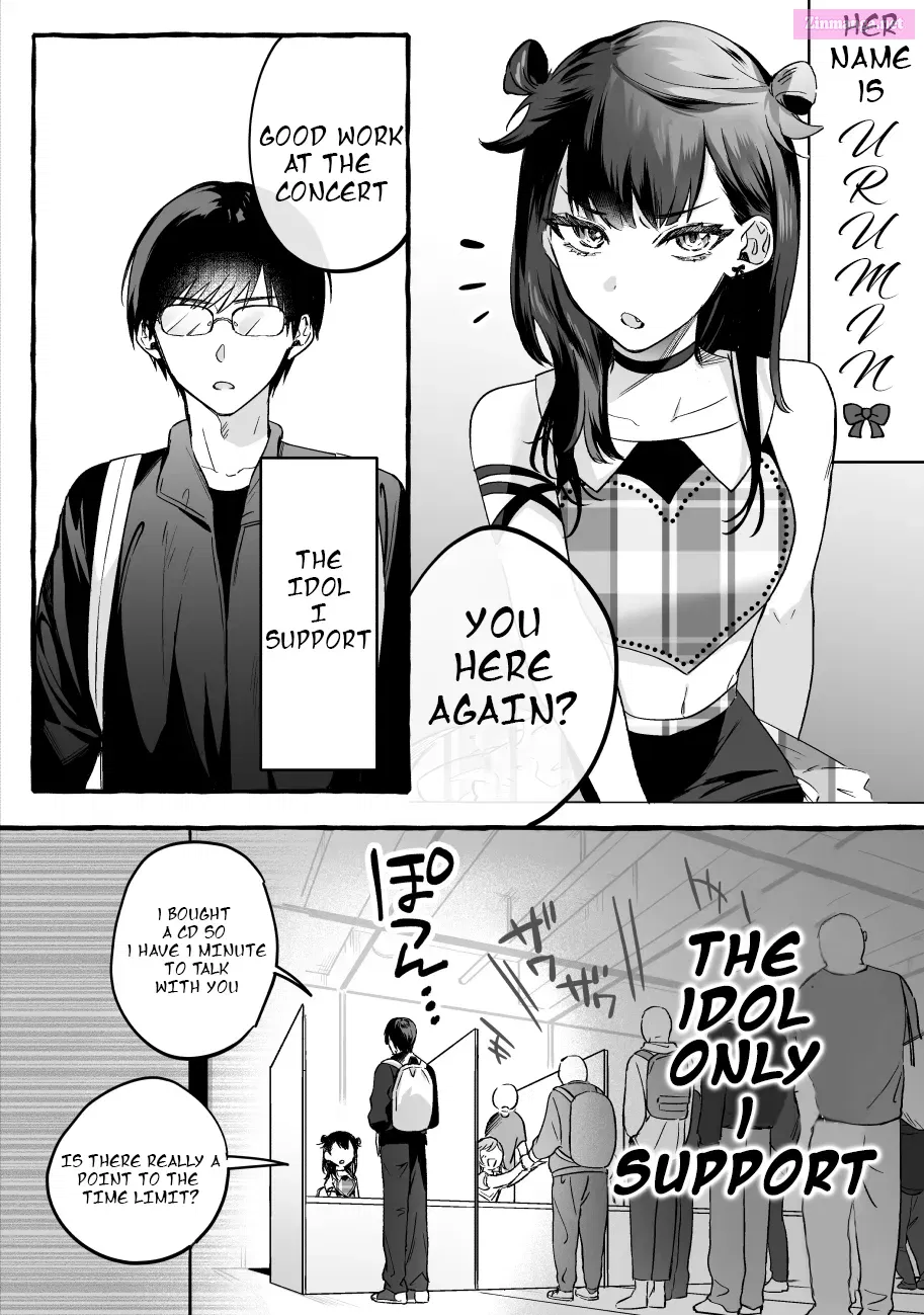 Damedol to Sekai ni Hitori Dake no Fan Chapter 1 page 1 - MangaKakalot