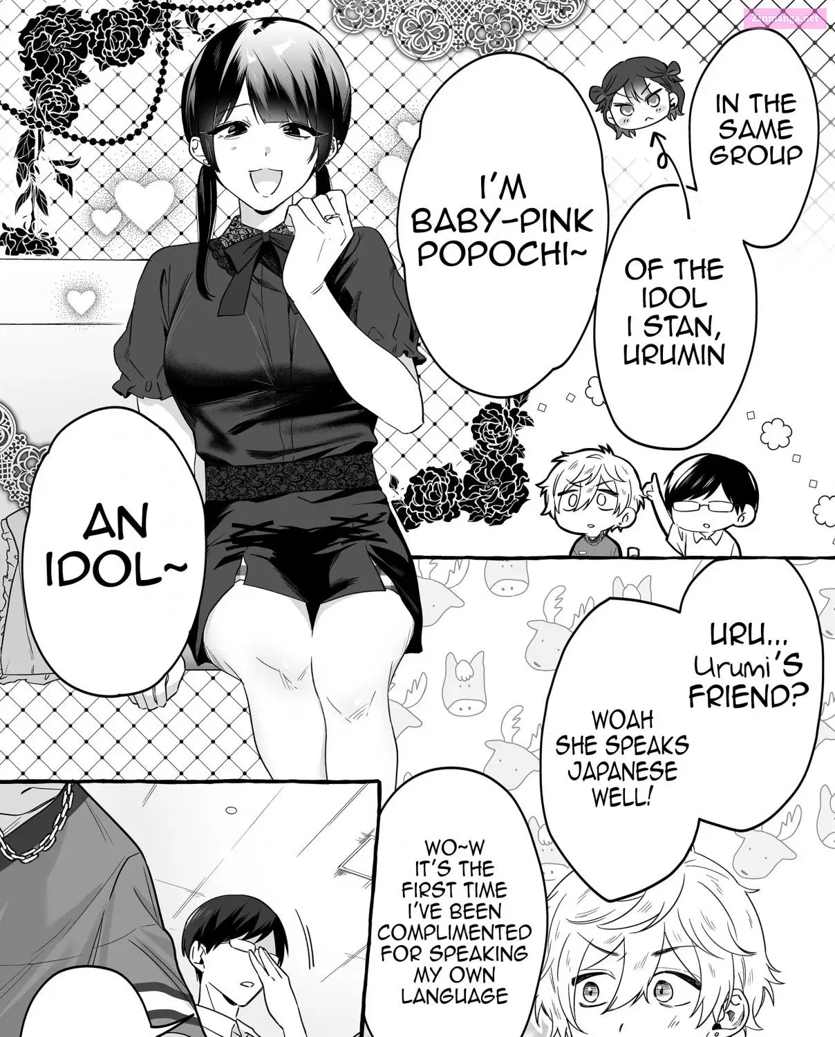 Damedol to Sekai ni Hitori Dake no Fan Chapter 16 page 9 - MangaNato