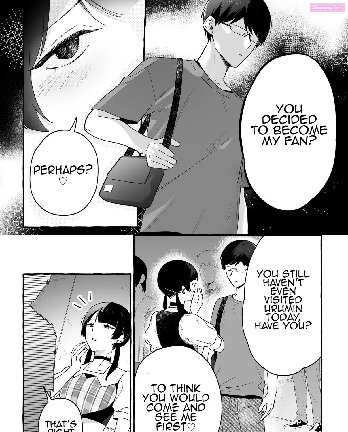 Damedol to Sekai ni Hitori Dake no Fan Chapter 18 page 5 - MangaNato