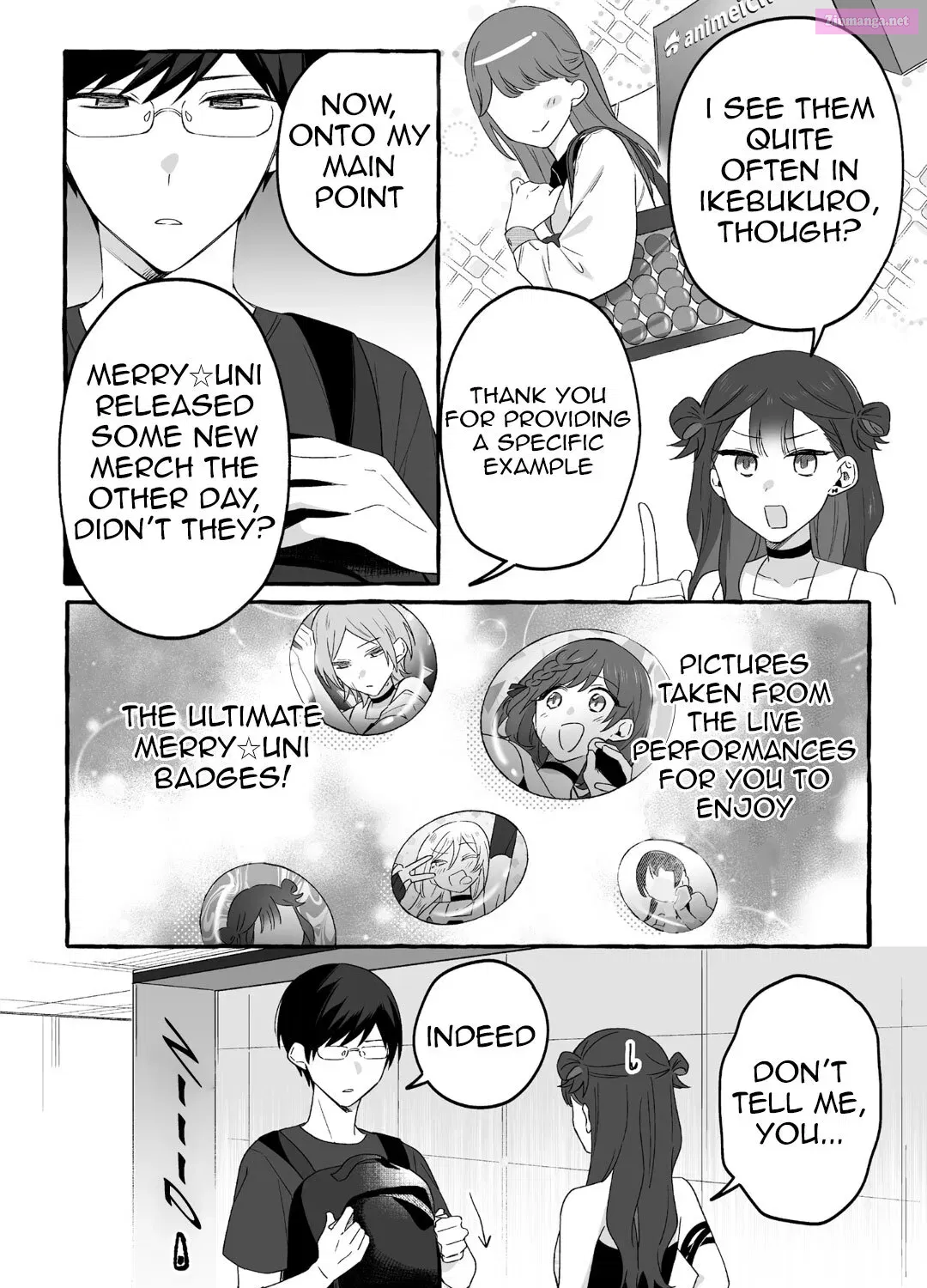 Damedol to Sekai ni Hitori Dake no Fan Chapter 19.8 page 4 - MangaKakalot