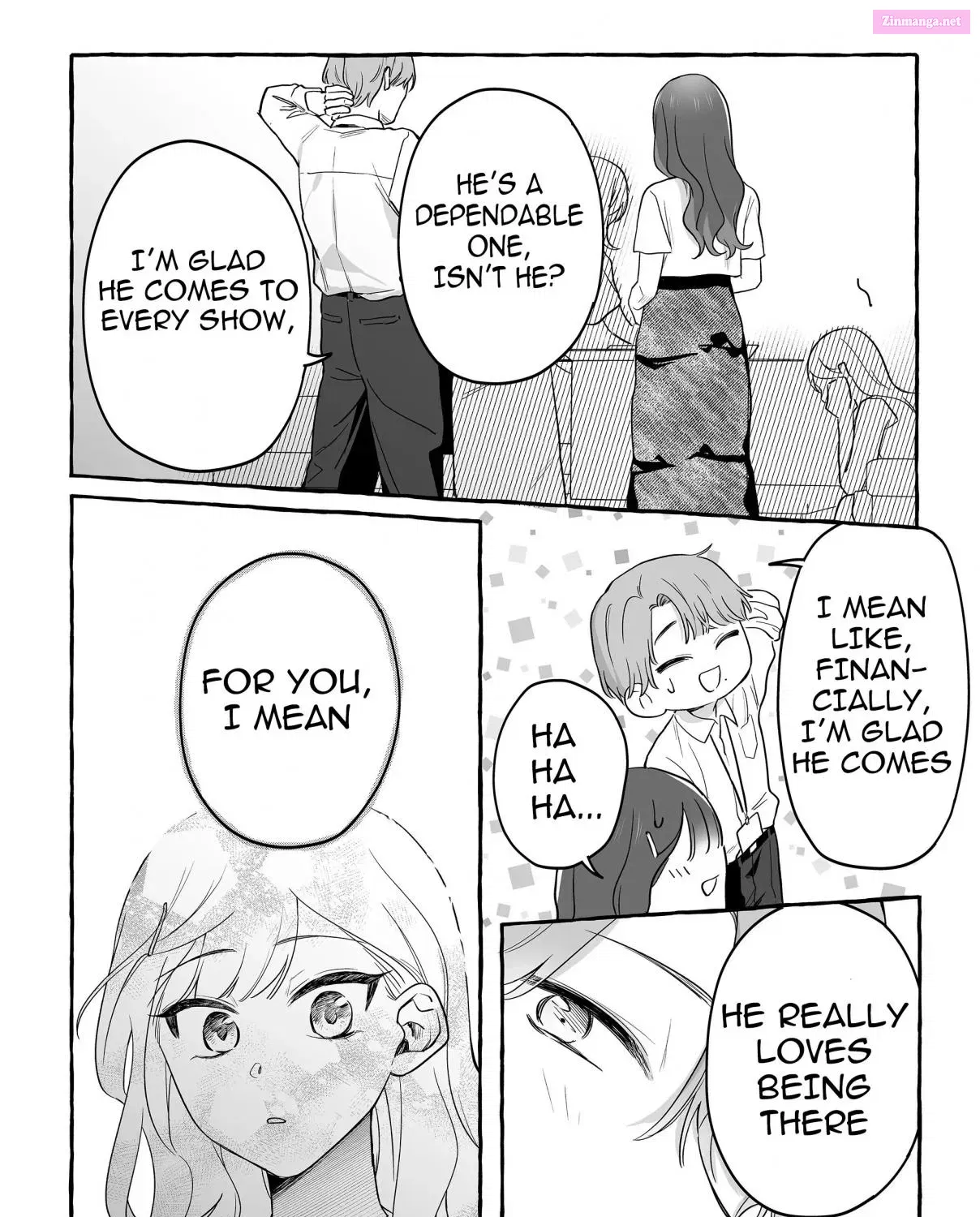 Damedol to Sekai ni Hitori Dake no Fan Chapter 30 page 23 - MangaNato