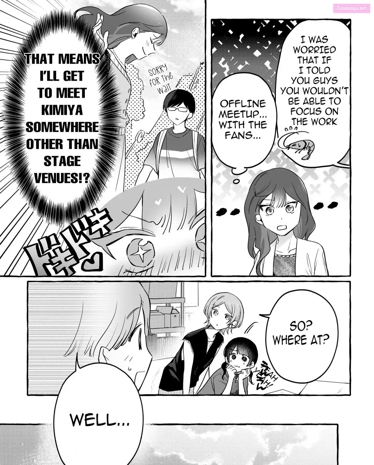 Damedol to Sekai ni Hitori Dake no Fan Chapter 31 page 3 - MangaKakalot