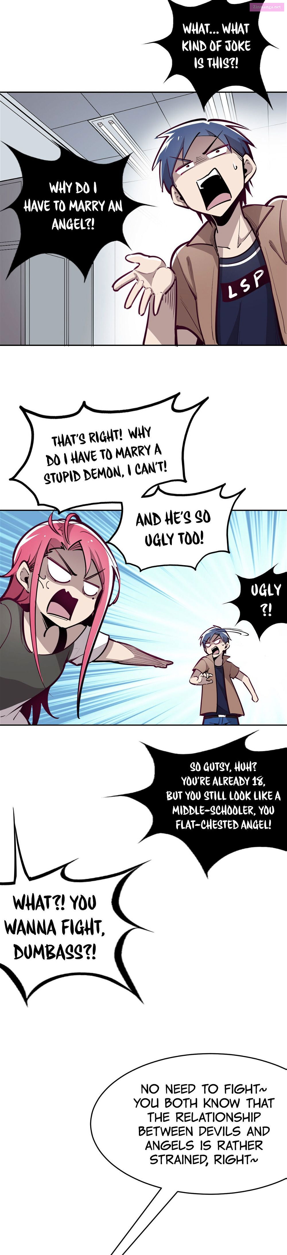 Demon X Angel, Can’t Get Along! Chapter 3 page 9 - MangaNelo