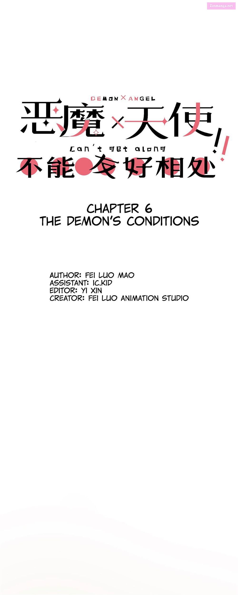 Demon X Angel, Can’t Get Along! Chapter 6 page 1 - MangaNato