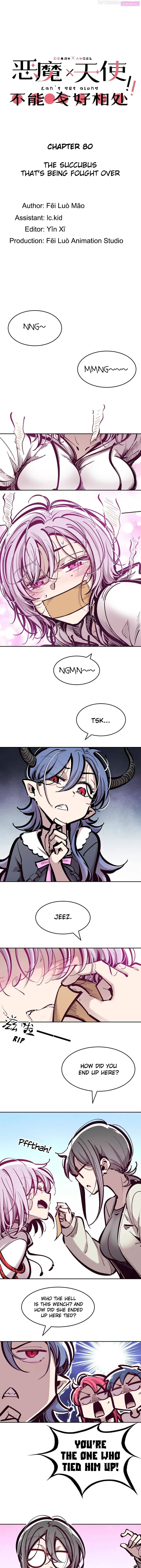 Demon X Angel, Can’t Get Along! Chapter 80 page 1 - MangaNato