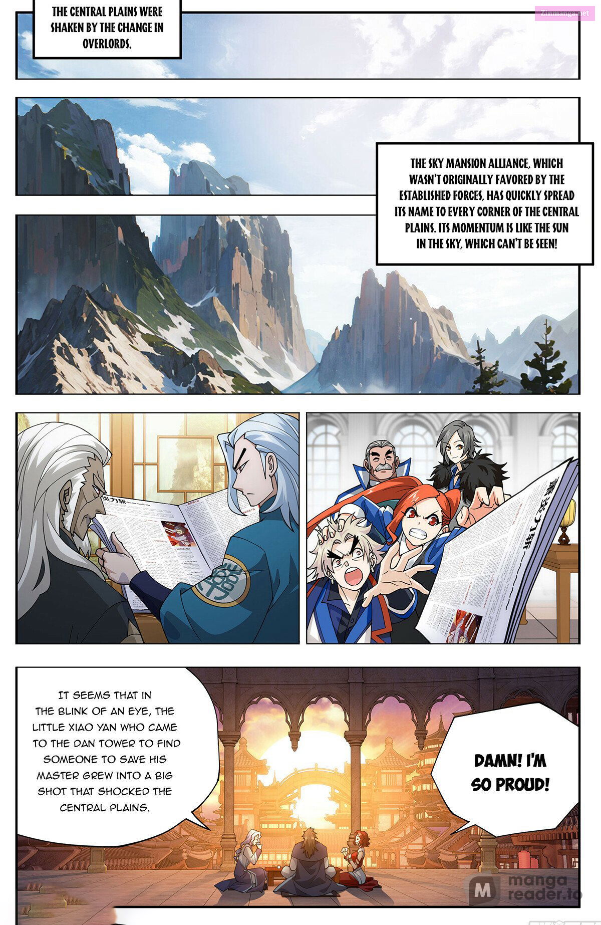 Doupo Cangqiong Chapter 432 page 1 - MangaKakalot