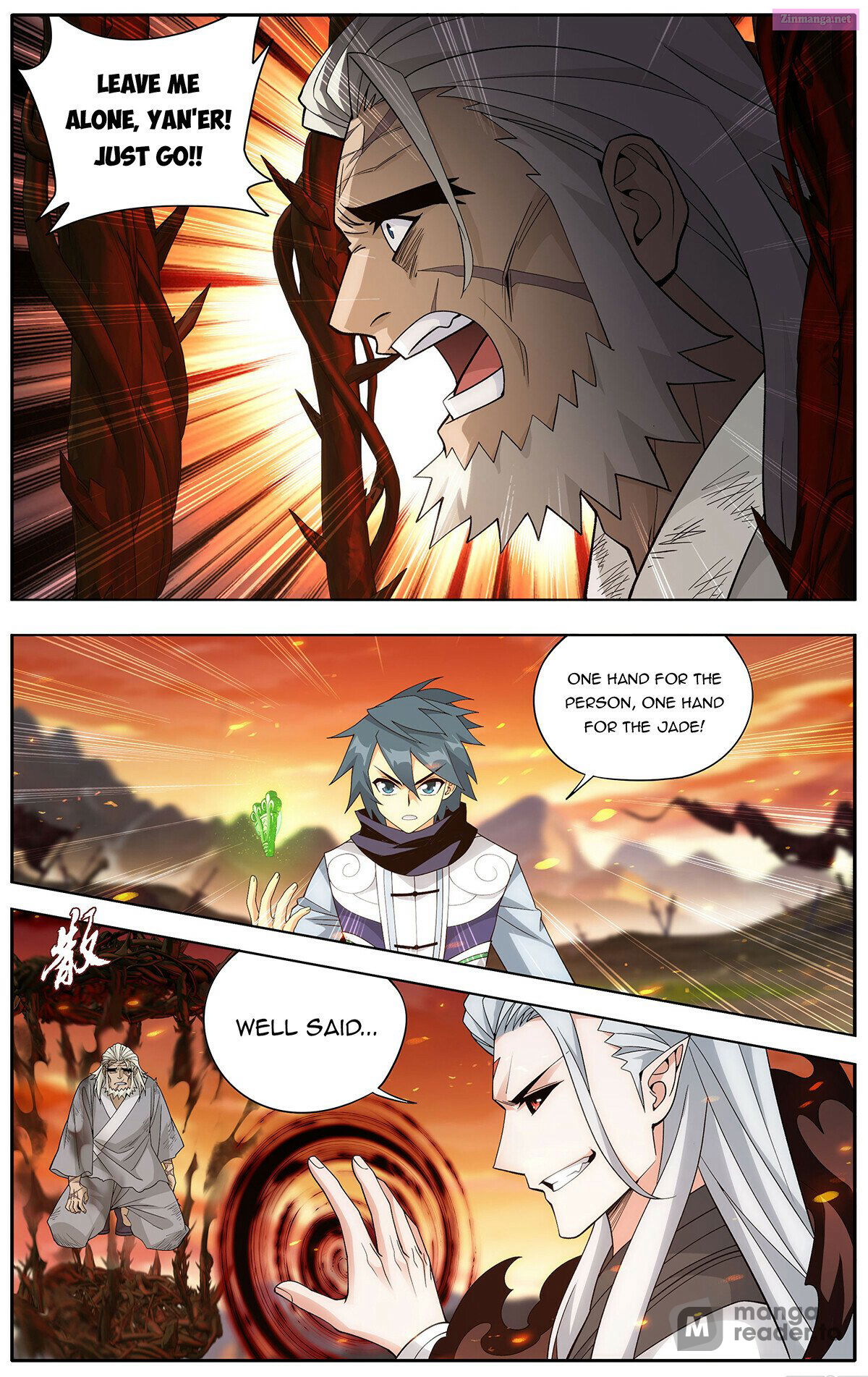 Doupo Cangqiong Chapter 447 page 1 - MangaKakalot