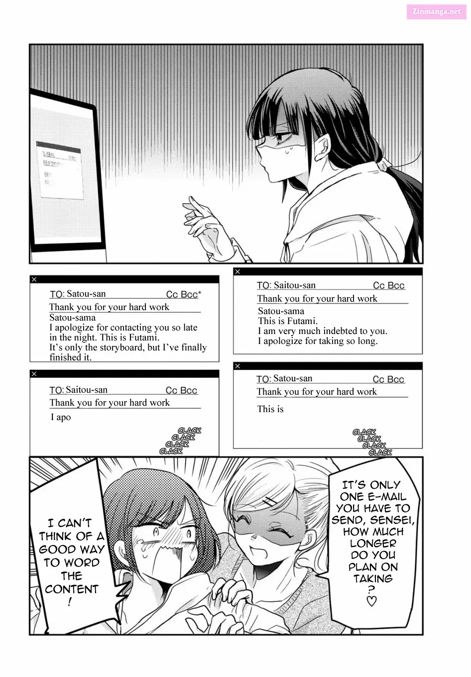 Egao no Taenai Shokuba desu Chapter 1 page 8 - MangaNato