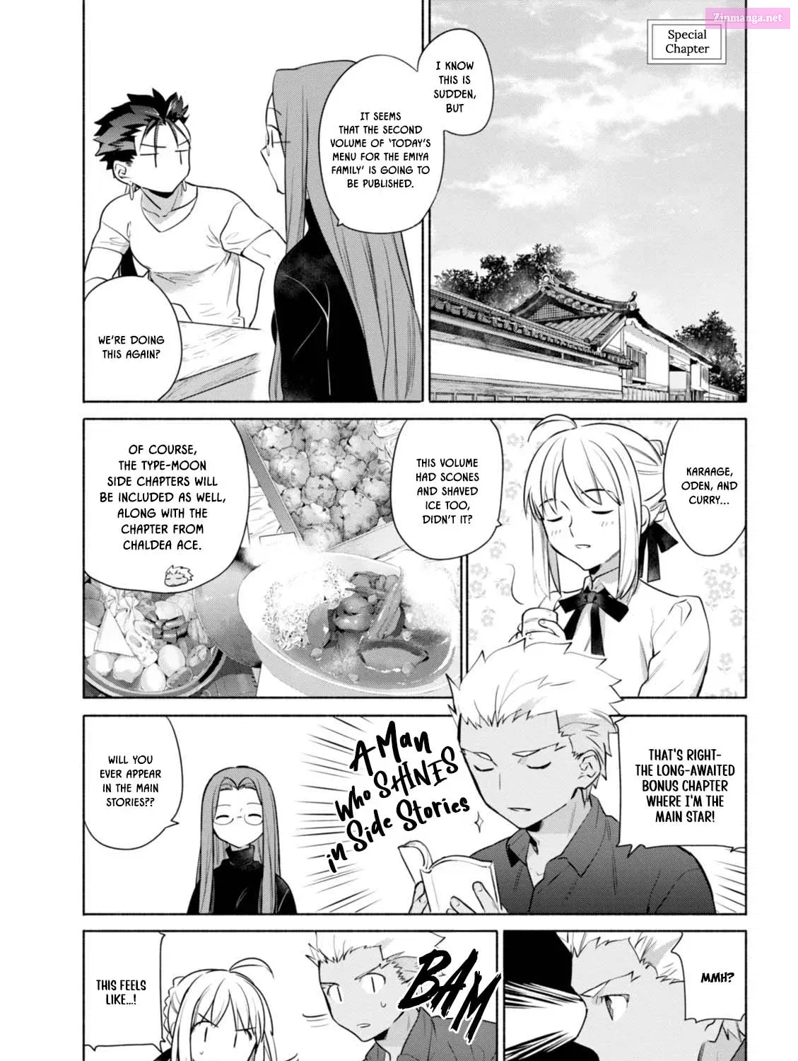 Emiya-San Chi No Kyou No Gohan Chapter 17.1 page 1 - MangaKakalot