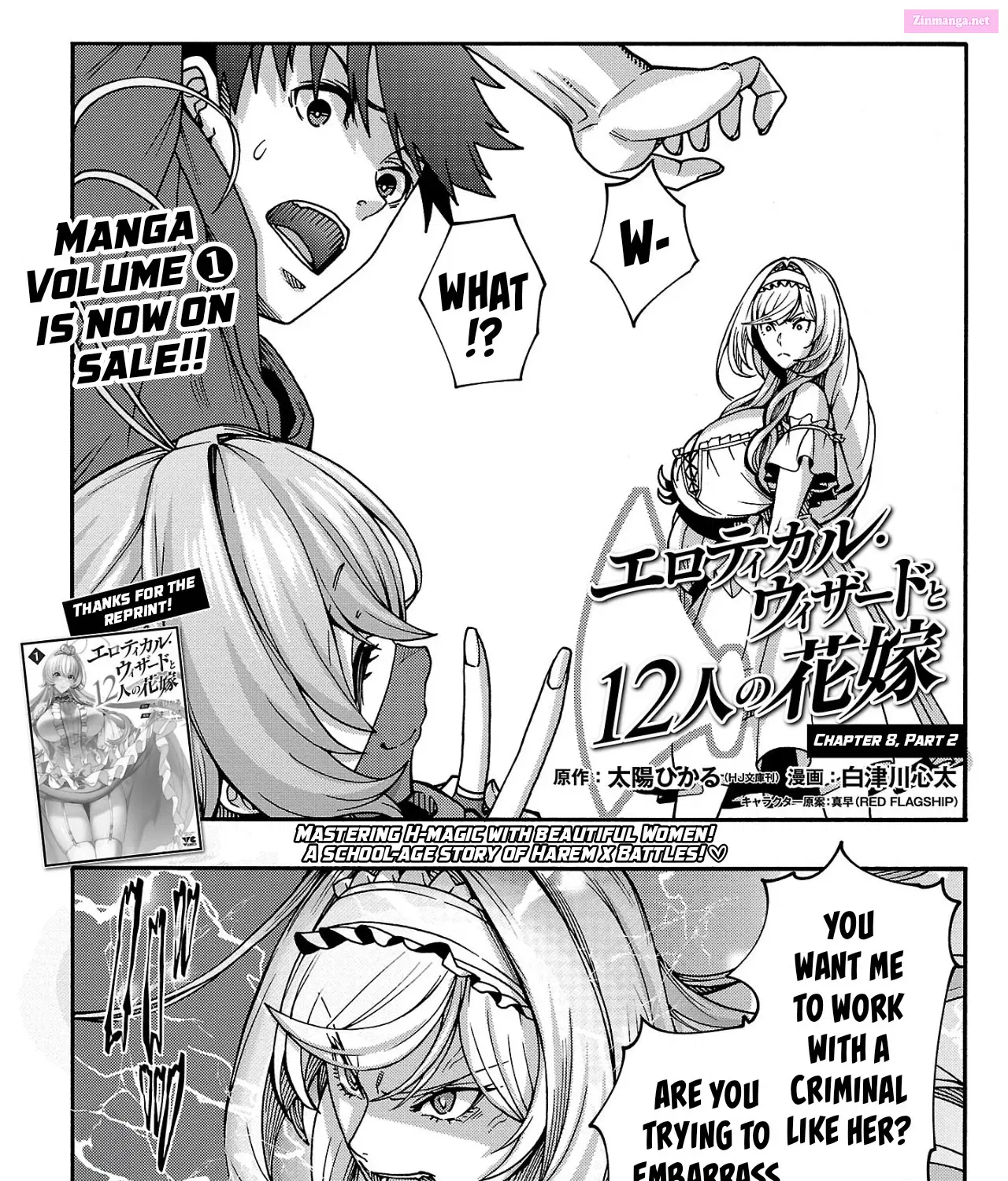 Erotical Wizard to 12-nin no Hanayome Chapter 8.2 page 2 - MangaNelo