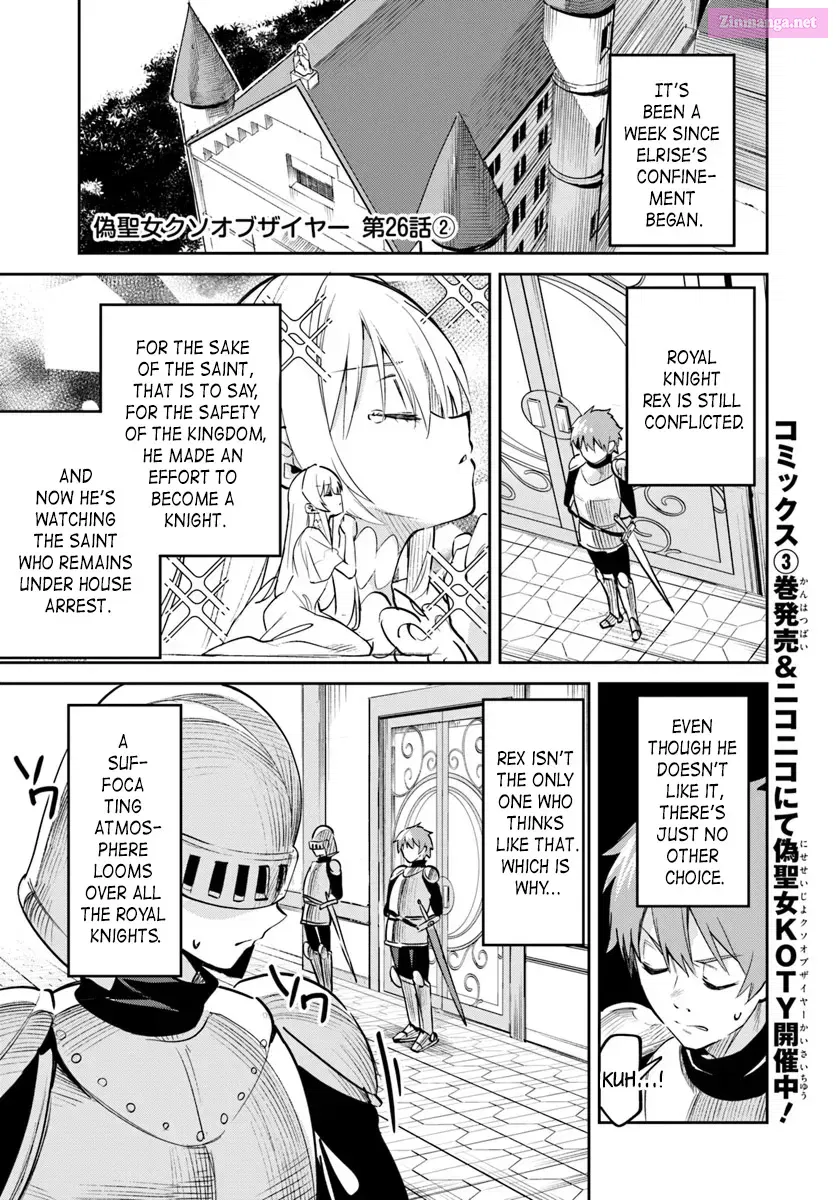 Fake Saint of the Year: You Wanted the Perfect Saint? Too Bad! Chapter 26.2 page 1 - MangaKakalot