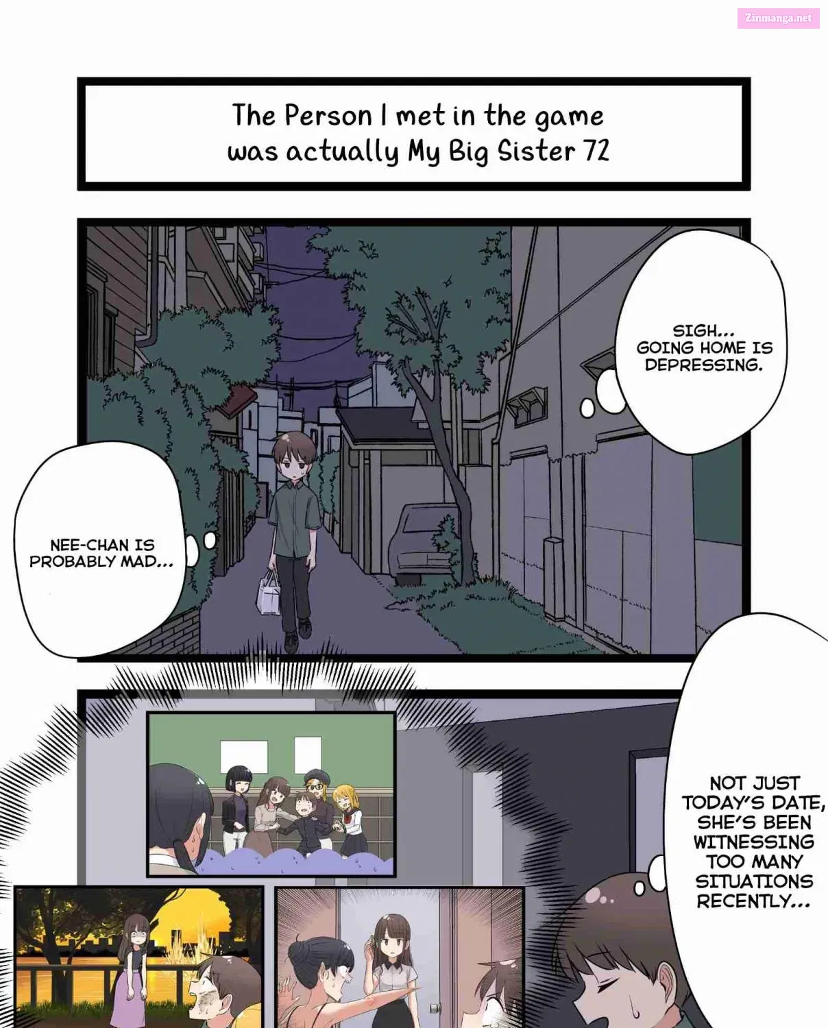 Fukuzatsu na Kyoudai no 4koma Chapter 72 page 1 - MangaKakalot