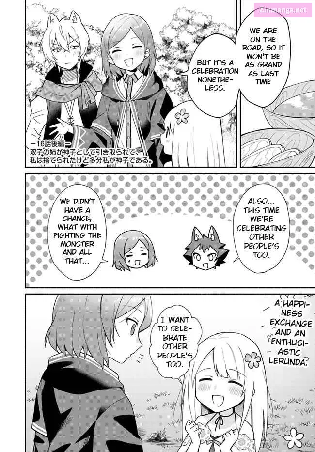 Futago no Ane ga Miko to shite Hikitorarete, Watashi wa Suterareta kedo Tabun Watashi ga Miko de aru. Chapter 16.2 page 1 - MangaNelo