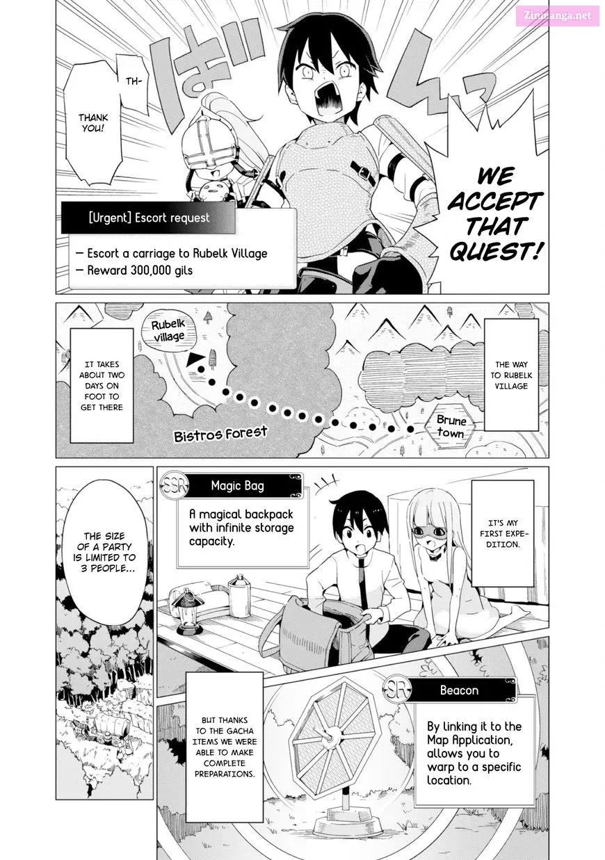 GACHA O MAWASHITE NAKAMA O FUYASU SAIKYOU NO BISHOUJO GUNDAN O TSUKURIAGERO Chapter 4 page 9 - MangaNelo