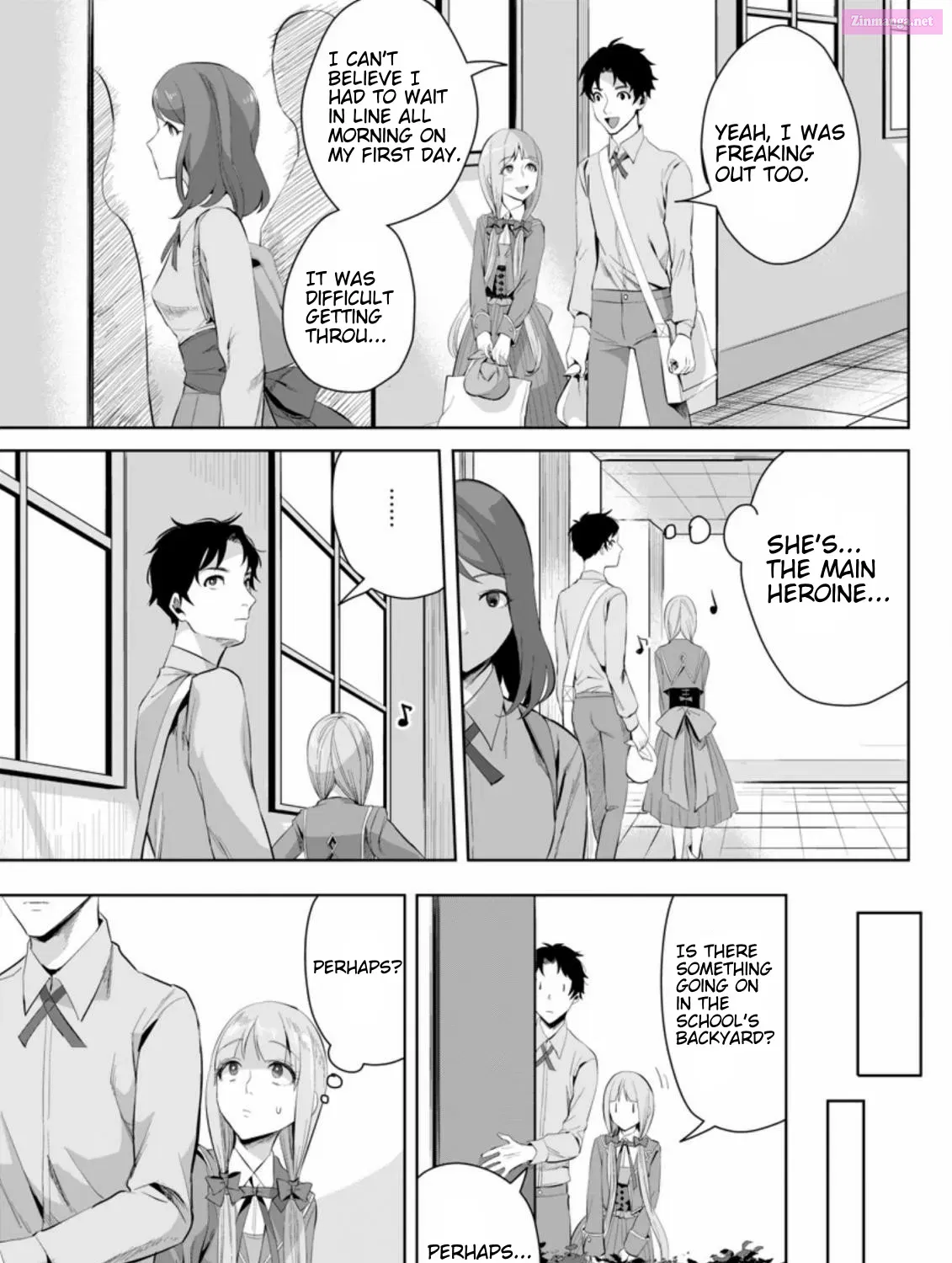 Gakuen Mono no Otome Game no Sekai ni Tensei Shita kedo, Cheat-mochi no Haikei Danshi Seito datta you desu Chapter 3.3 page 6 - MangaKakalot