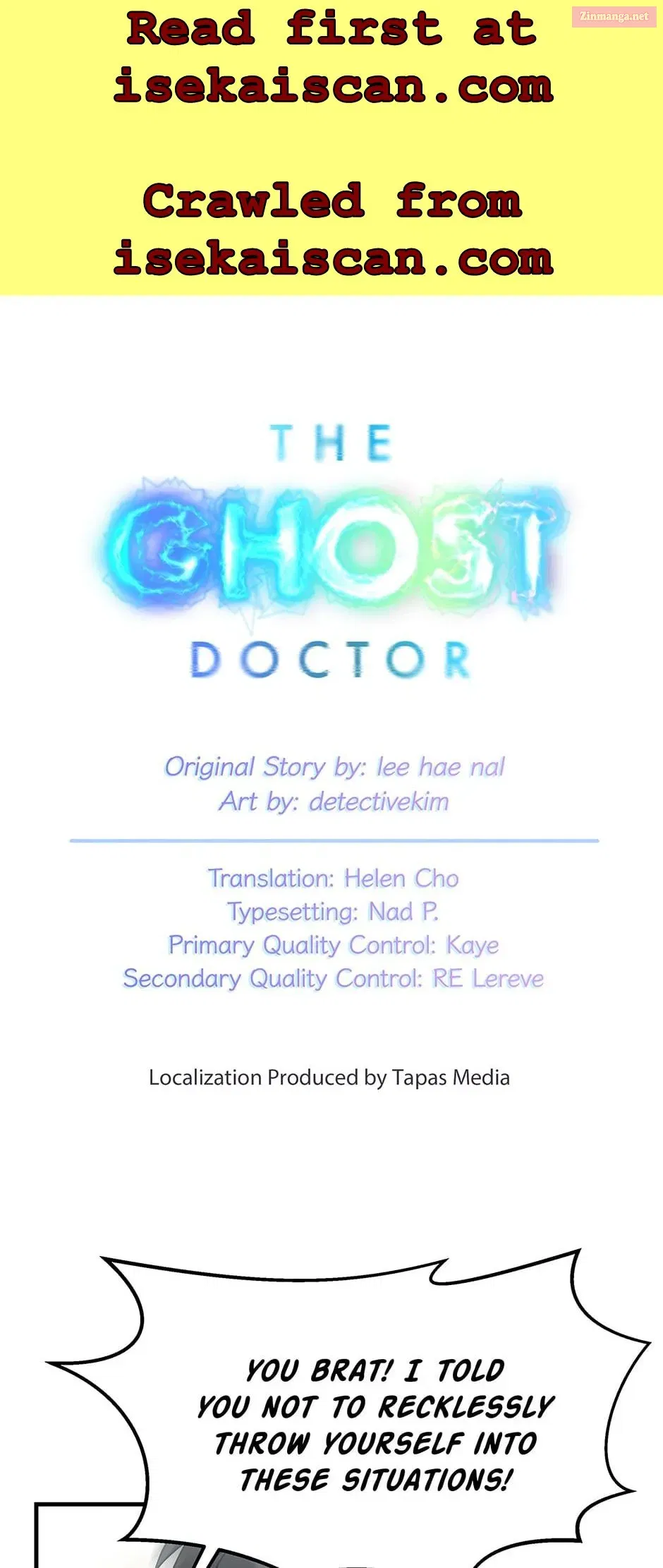 The Ghost Doctor Chapter 74 page 1 - MangaNelo