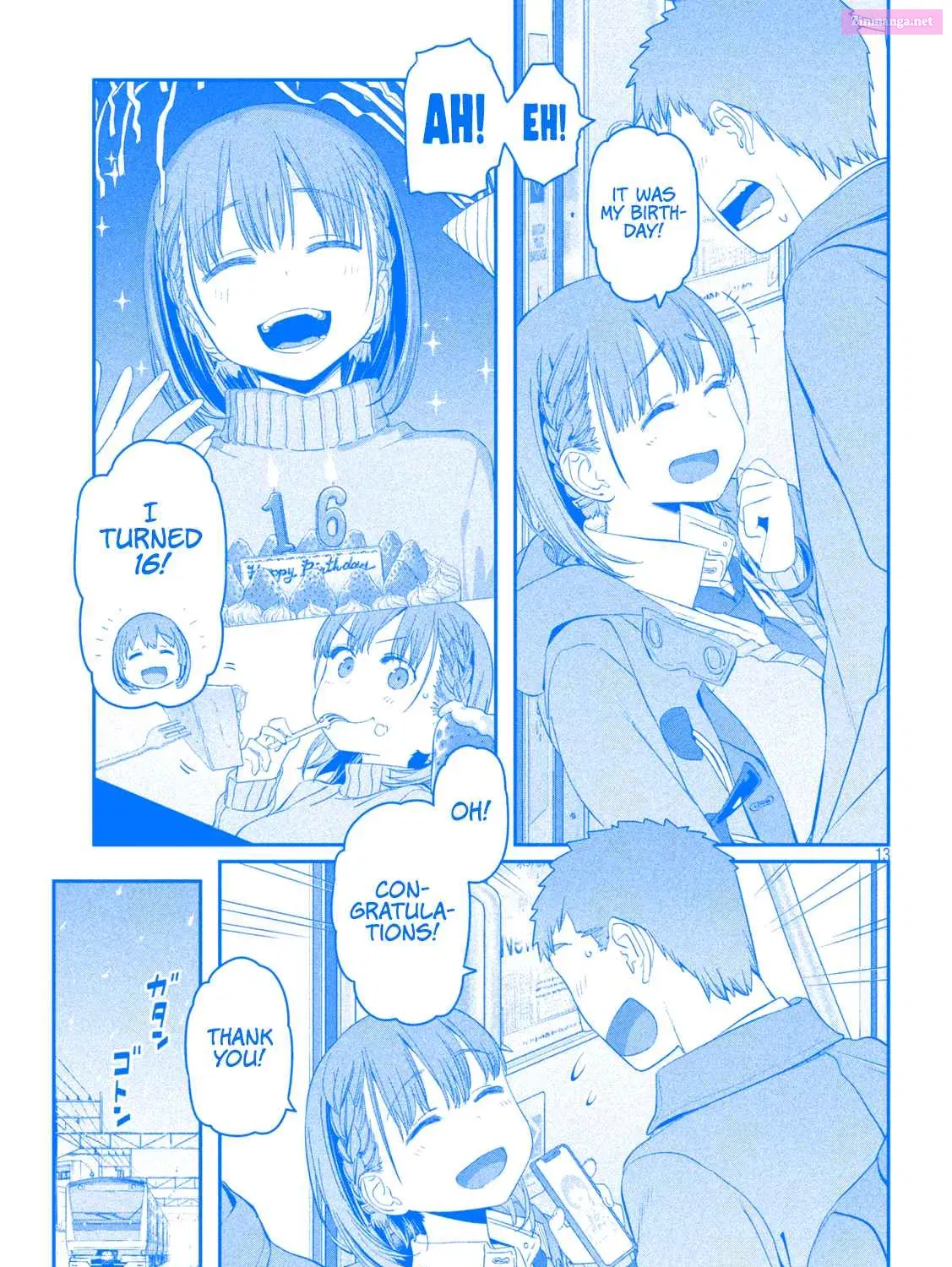 Getsuyoubi no Tawawa (Serialization) (Blue) (Fan Colored) Chapter 18 page 26 - Mangabat