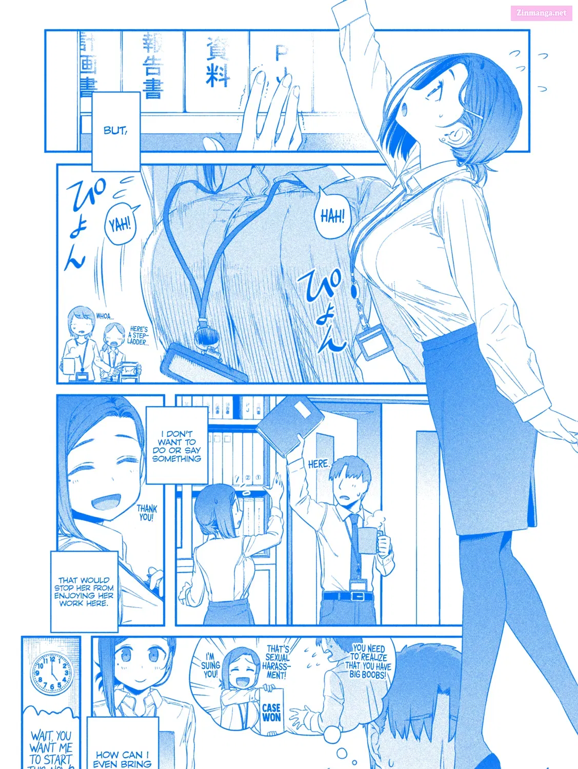 Getsuyoubi no Tawawa (Serialization) (Blue) (Fan Colored) Chapter 2 page 18 - Mangabat