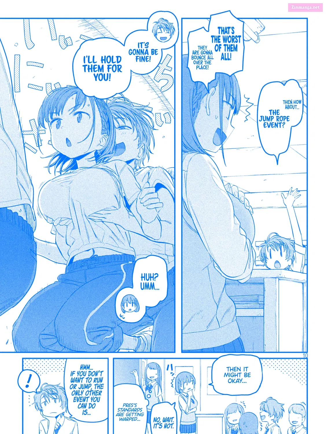 Getsuyoubi no Tawawa (Serialization) (Blue) (Fan Colored) Chapter 44 page 19 - Mangabat