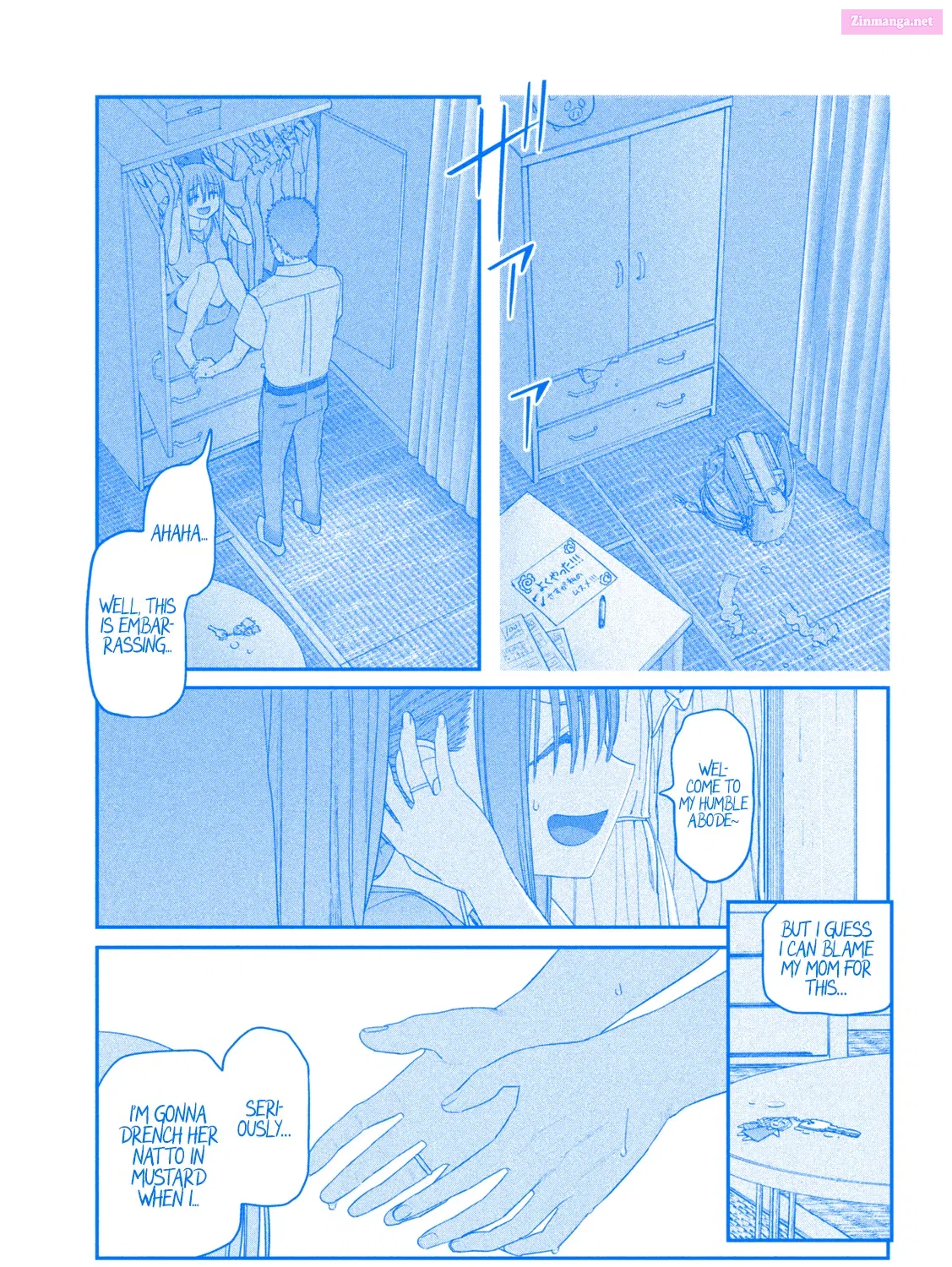 Getsuyoubi no Tawawa (Serialization) (Blue) (Fan Colored) Chapter 61 page 18 - Mangabat