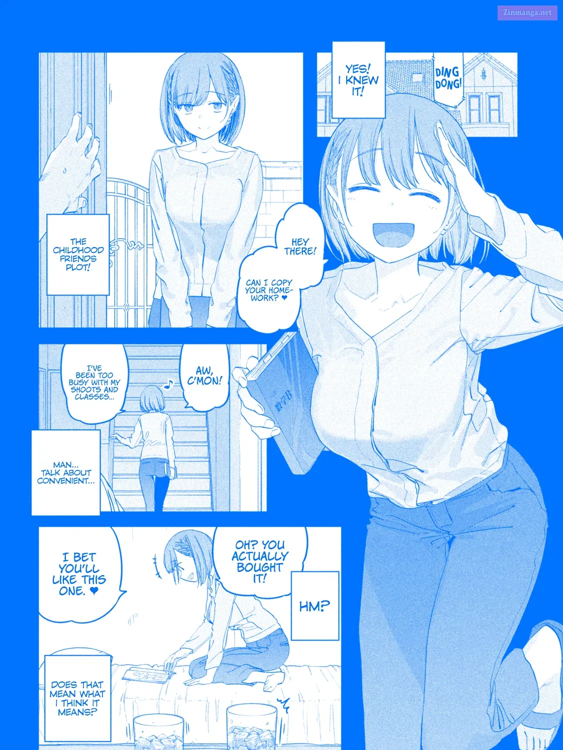 Getsuyoubi no Tawawa (Serialization) (Blue) (Fan Colored) Chapter 95 page 14 - MangaKakalot