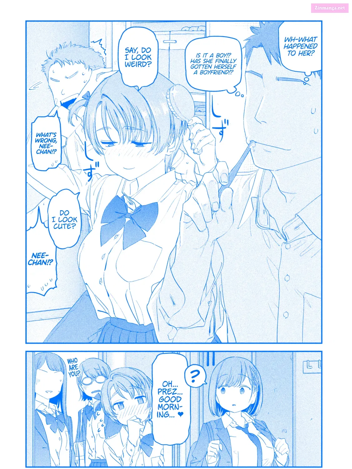 Getsuyoubi no Tawawa (Serialization) (Blue) (Fan Colored) Chapter 95 page 26 - MangaKakalot