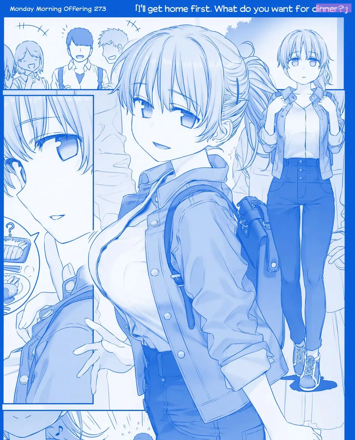 Getsuyoubi no Tawawa (Twitter Webcomic) Chapter 10 page 44 - Mangabat