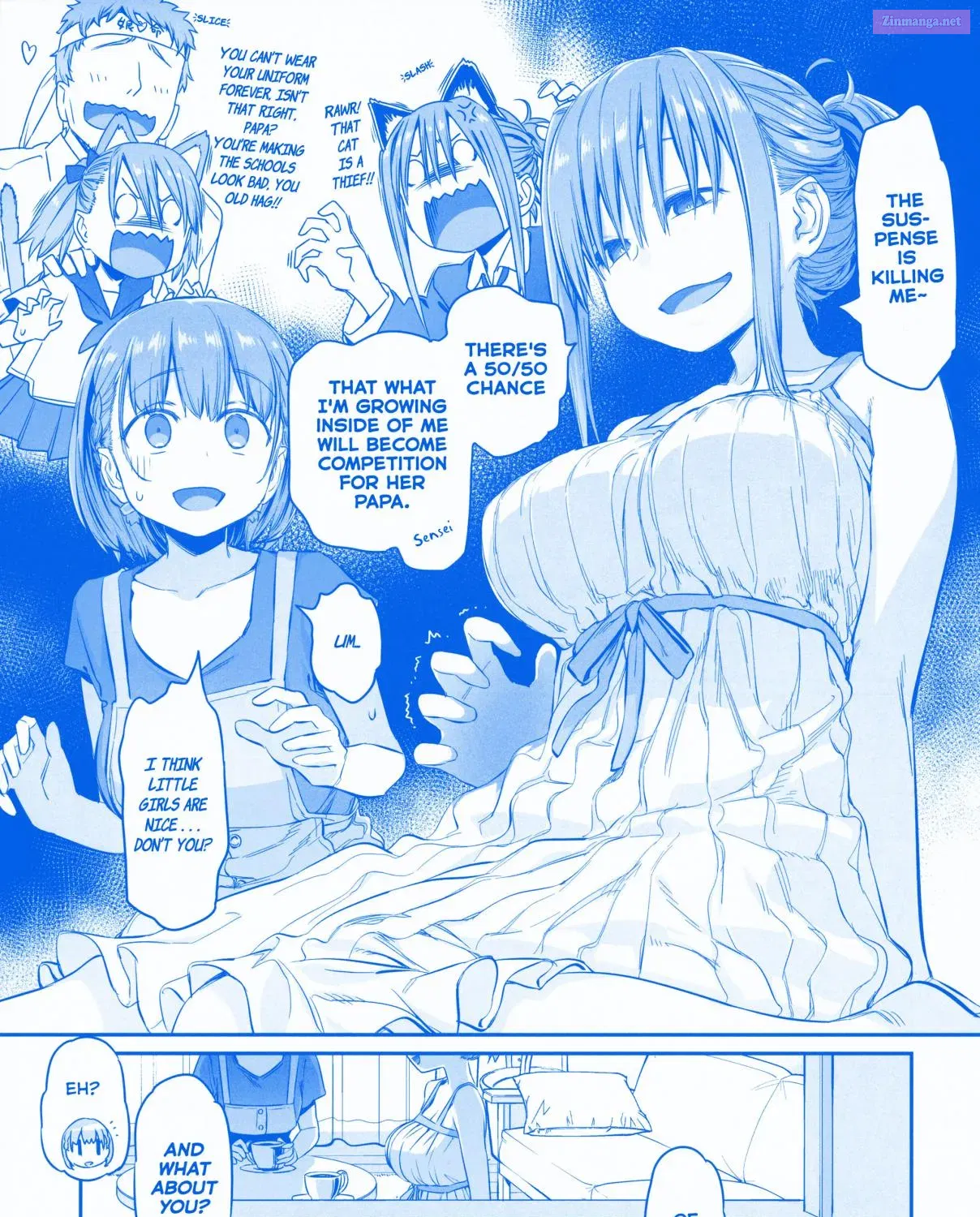 Getsuyoubi no Tawawa (Twitter Webcomic) Chapter 9.7 page 48 - Mangabat