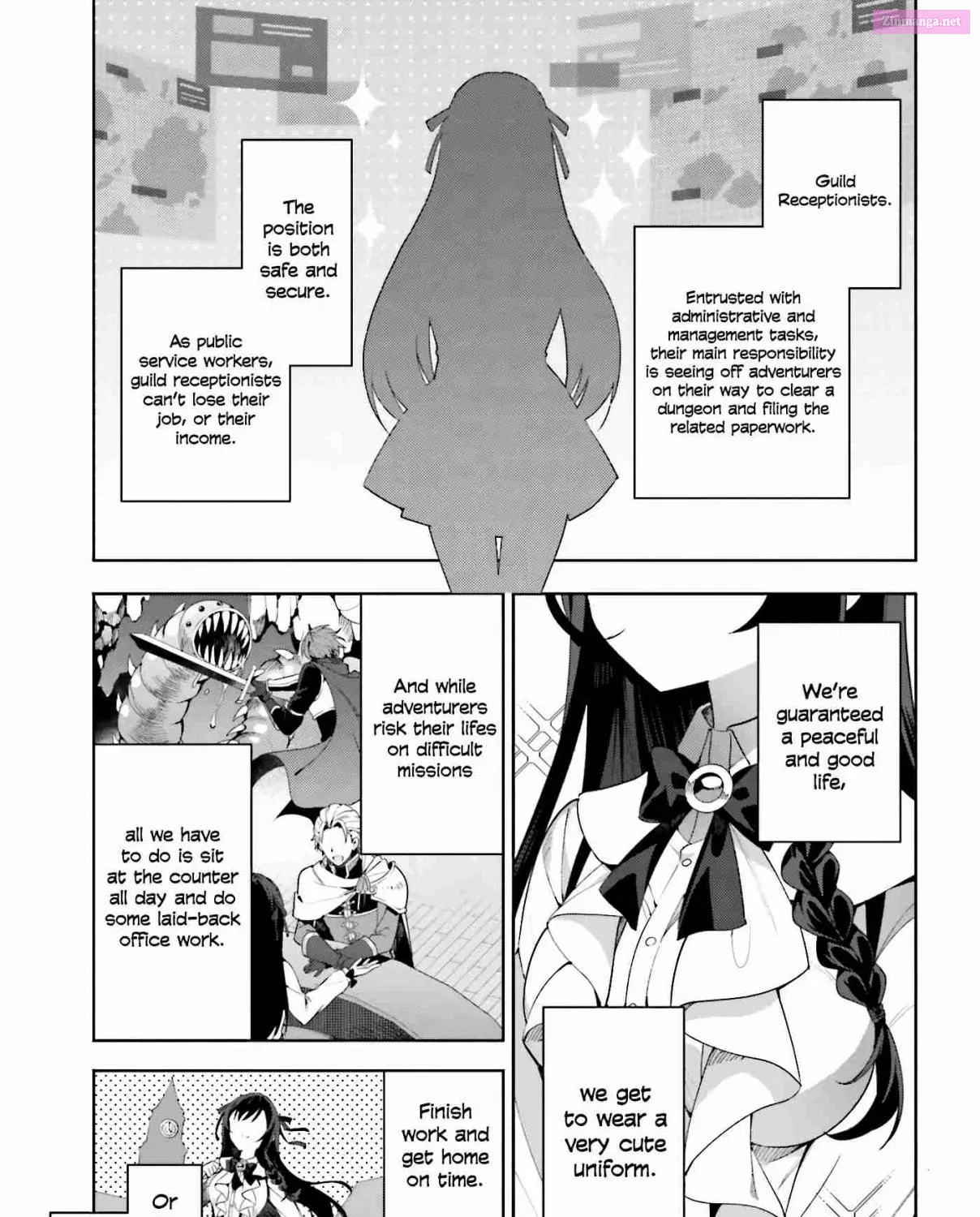 Guild no Uketsukejou Desu ga, Zangyou wa Iya Nanode Boss wo Solo Toubatsu Shiyou to Omoimasu Chapter 1 page 2 - MangaKakalot