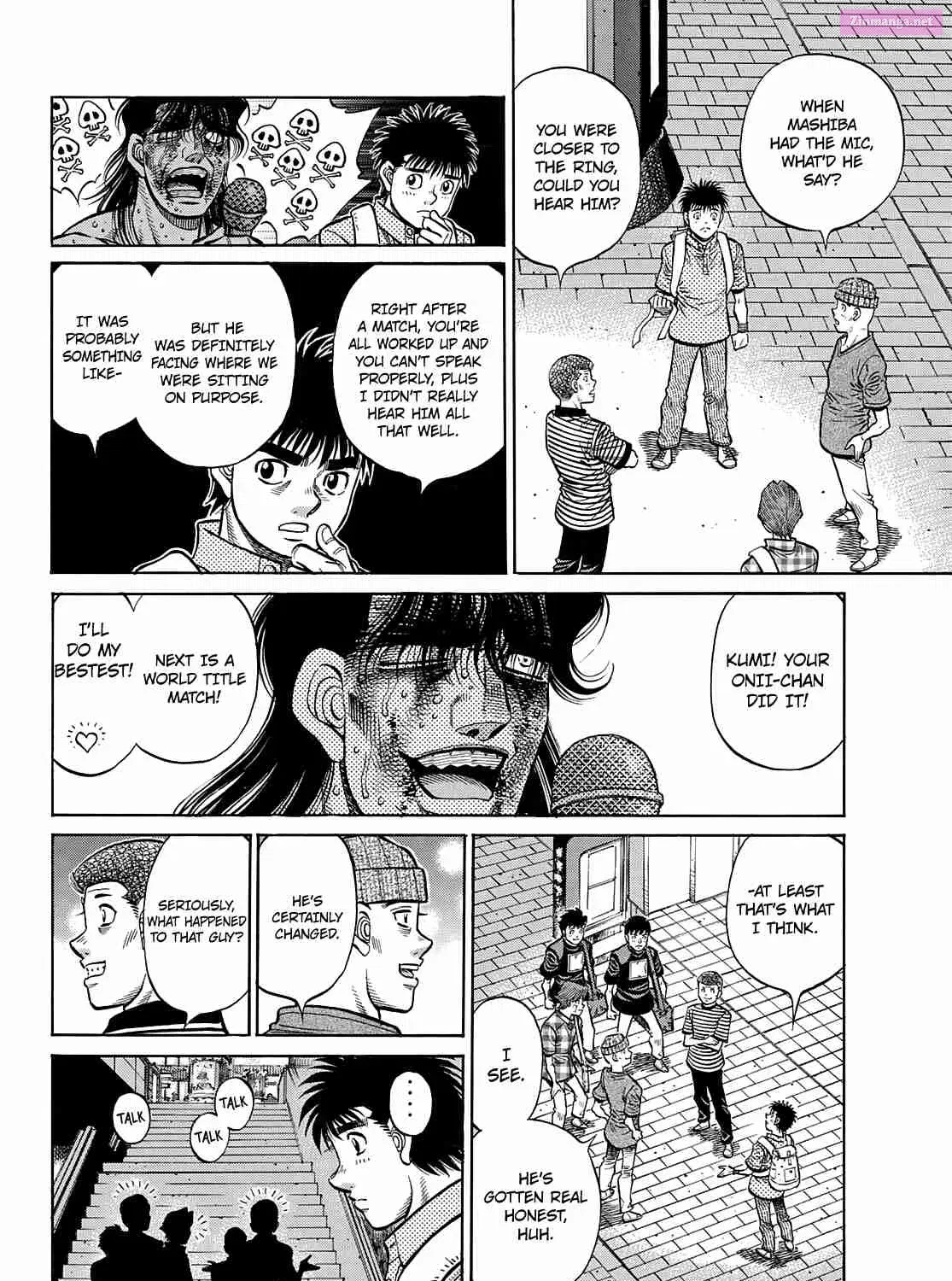 Hajime no Ippo - The First Step Chapter 1375 page 20 - MangaNelo