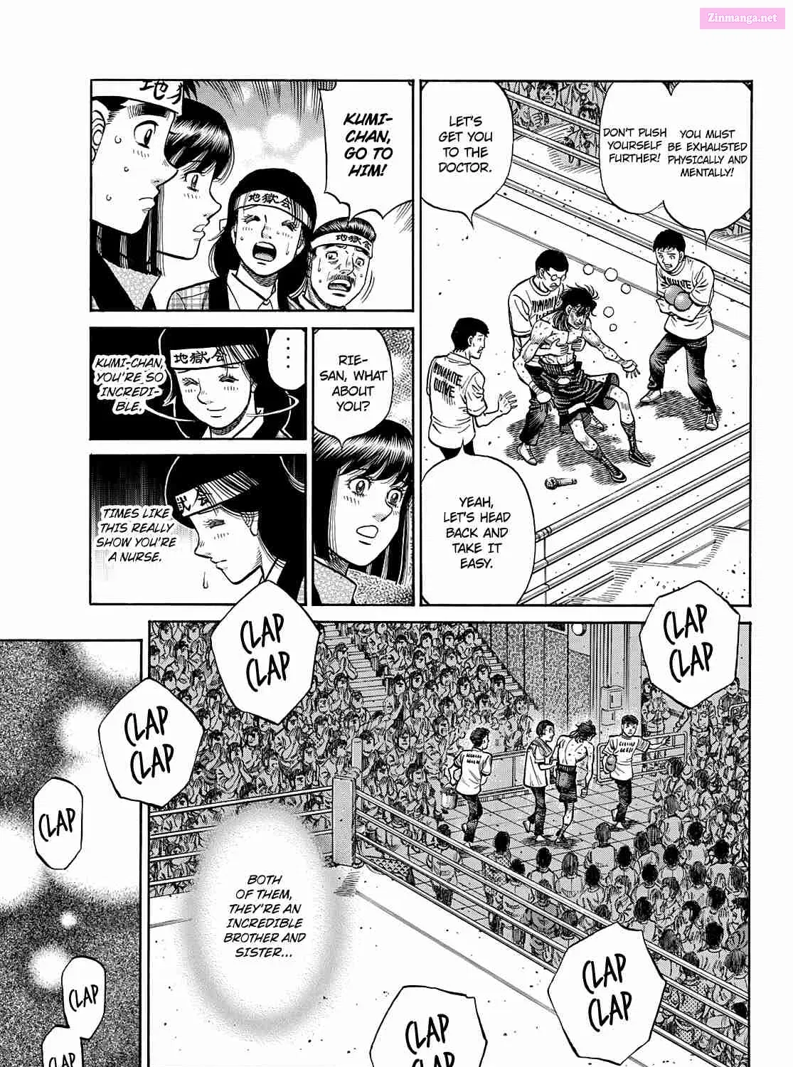 Hajime no Ippo - The First Step Chapter 1375 page 10 - MangaNelo