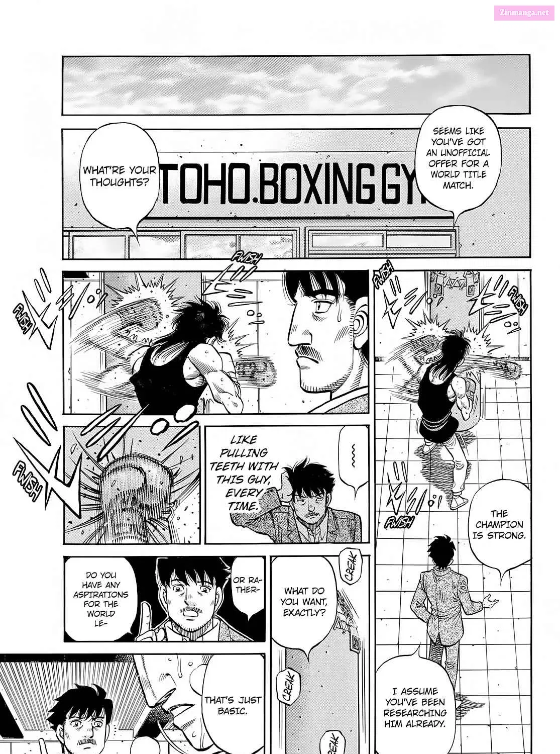 Hajime no Ippo - The First Step Chapter 1416 page 30 - MangaNelo