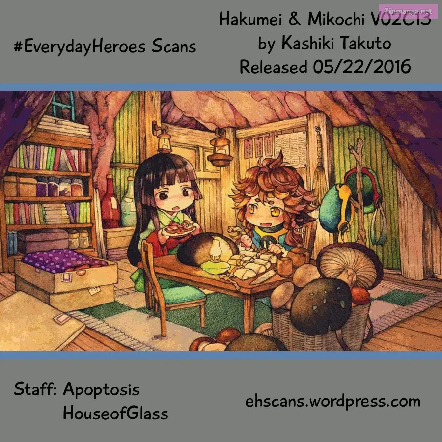 Hakumei & Mikochi: Tiny Little Life in the Woods Chapter 13 page 24 - Mangabat