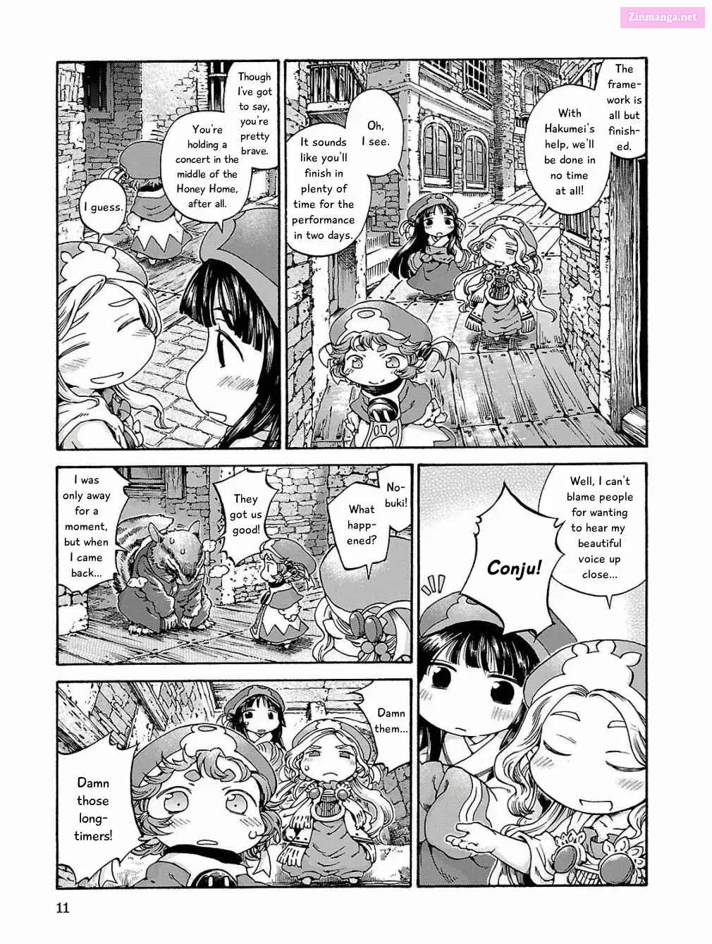 Hakumei & Mikochi: Tiny Little Life in the Woods Chapter 15.1 page 9 - MangaKakalot