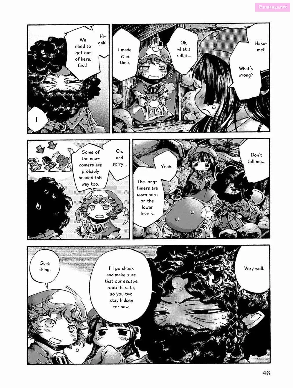 Hakumei & Mikochi: Tiny Little Life in the Woods Chapter 15.3 page 4 - Mangabat