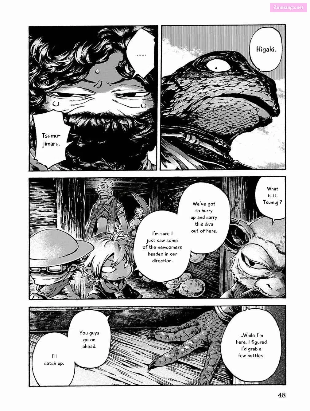 Hakumei & Mikochi: Tiny Little Life in the Woods Chapter 15.3 page 6 - Mangabat