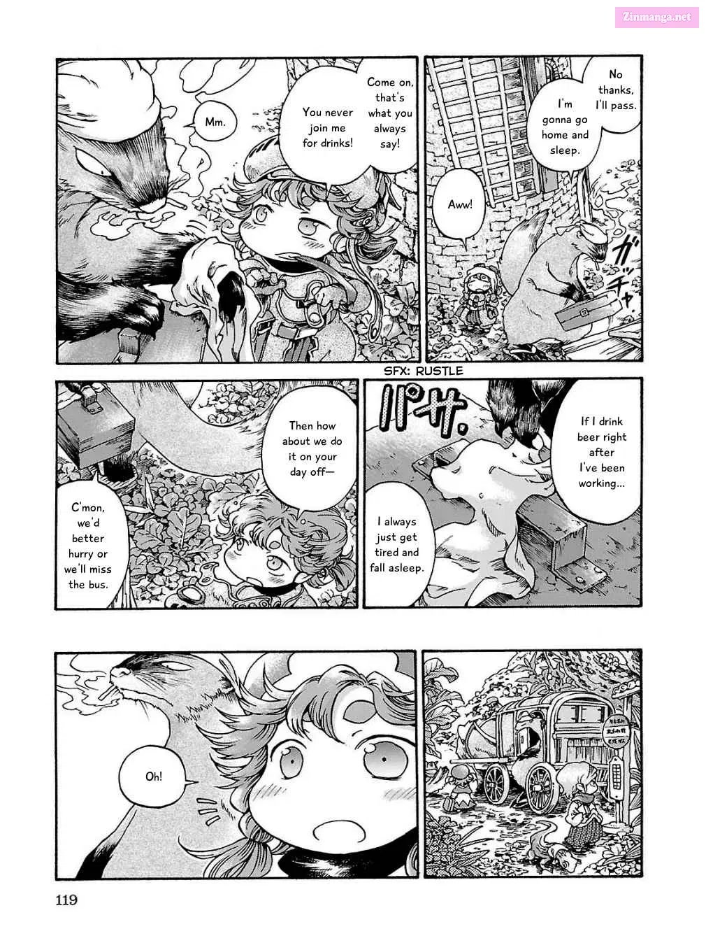 Hakumei & Mikochi: Tiny Little Life in the Woods Chapter 17 page 3 - Mangabat