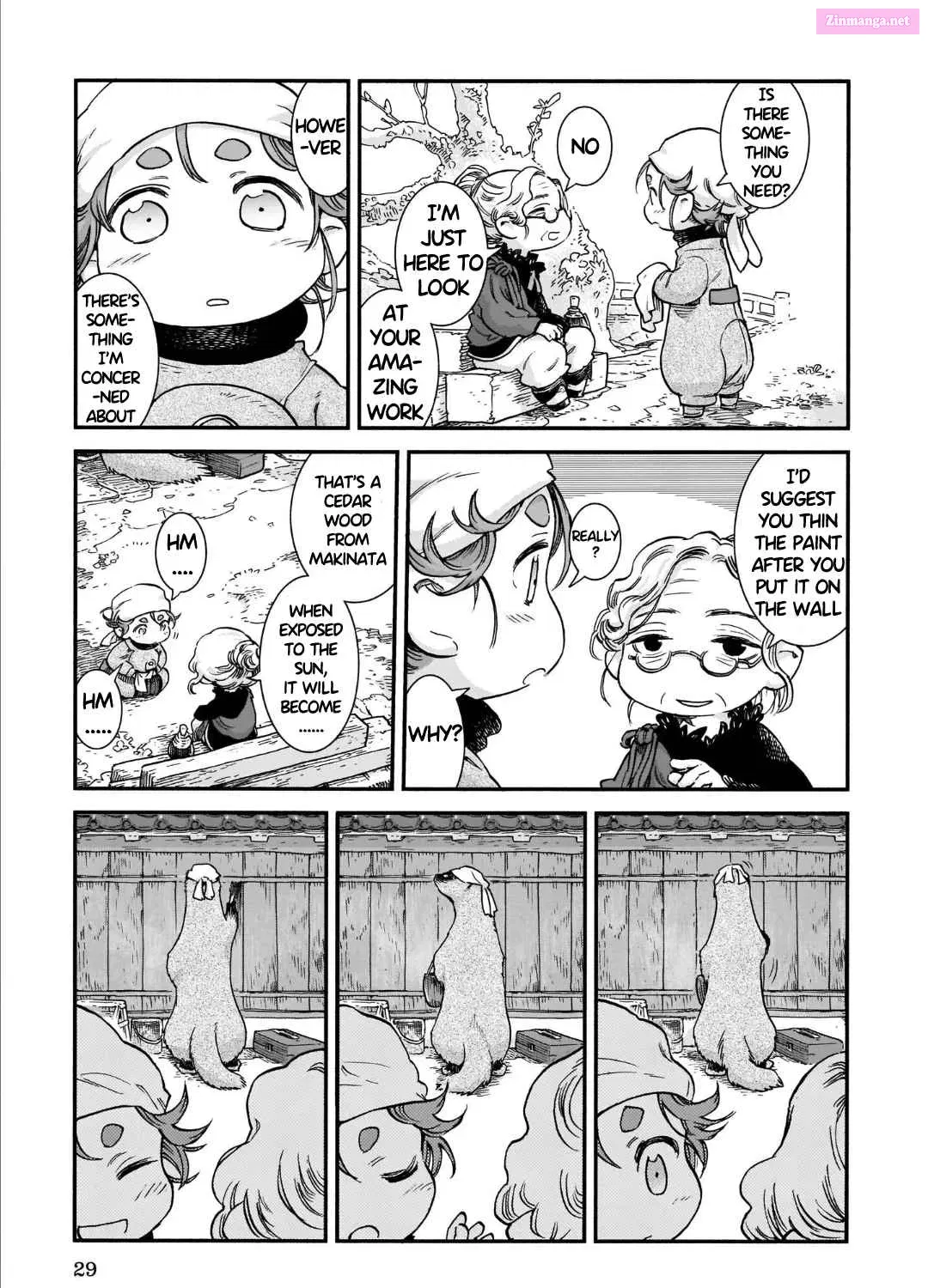 Hakumei & Mikochi: Tiny Little Life in the Woods Chapter 75 page 17 - Mangabat