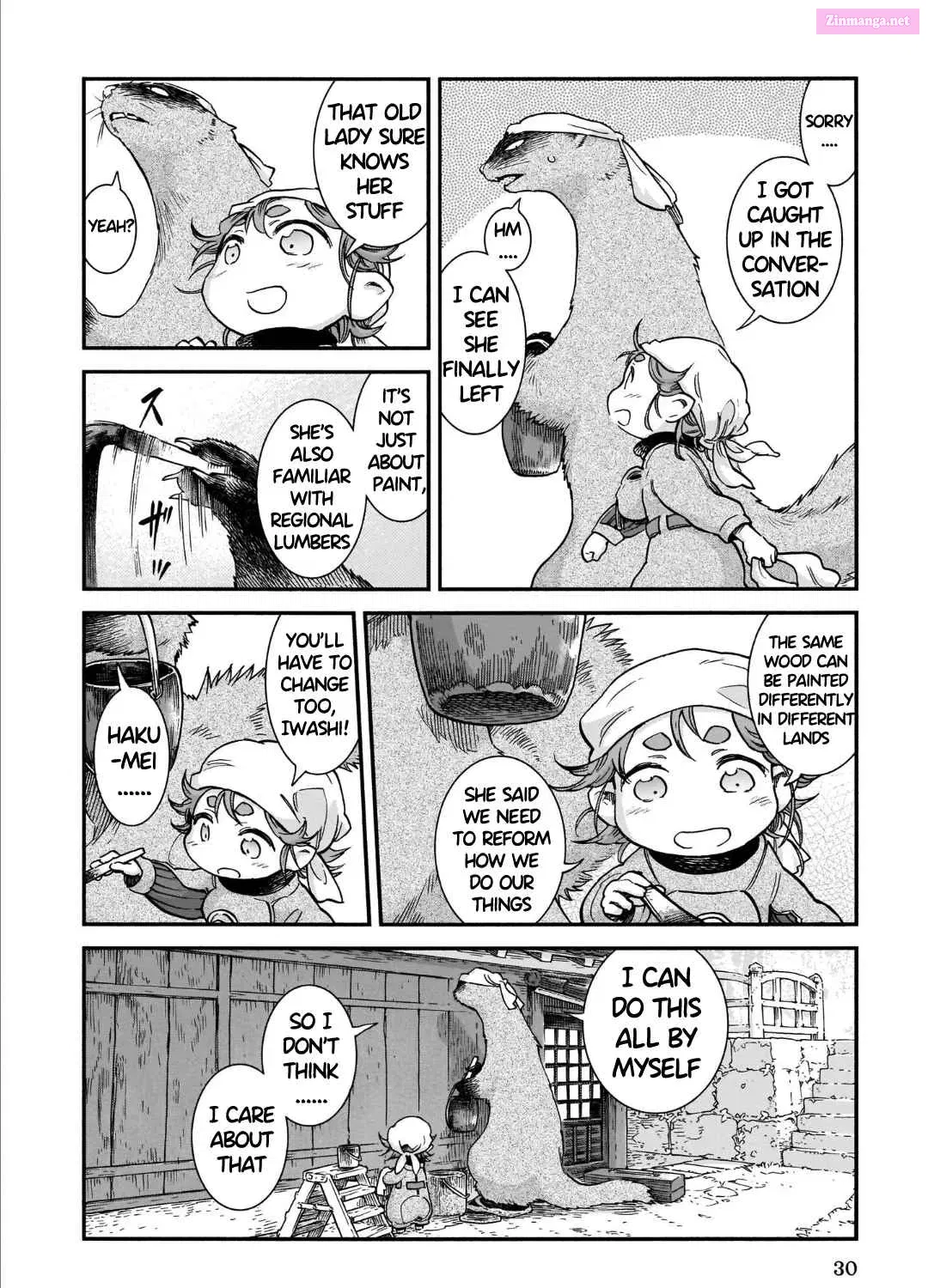 Hakumei & Mikochi: Tiny Little Life in the Woods Chapter 75 page 19 - Mangabat