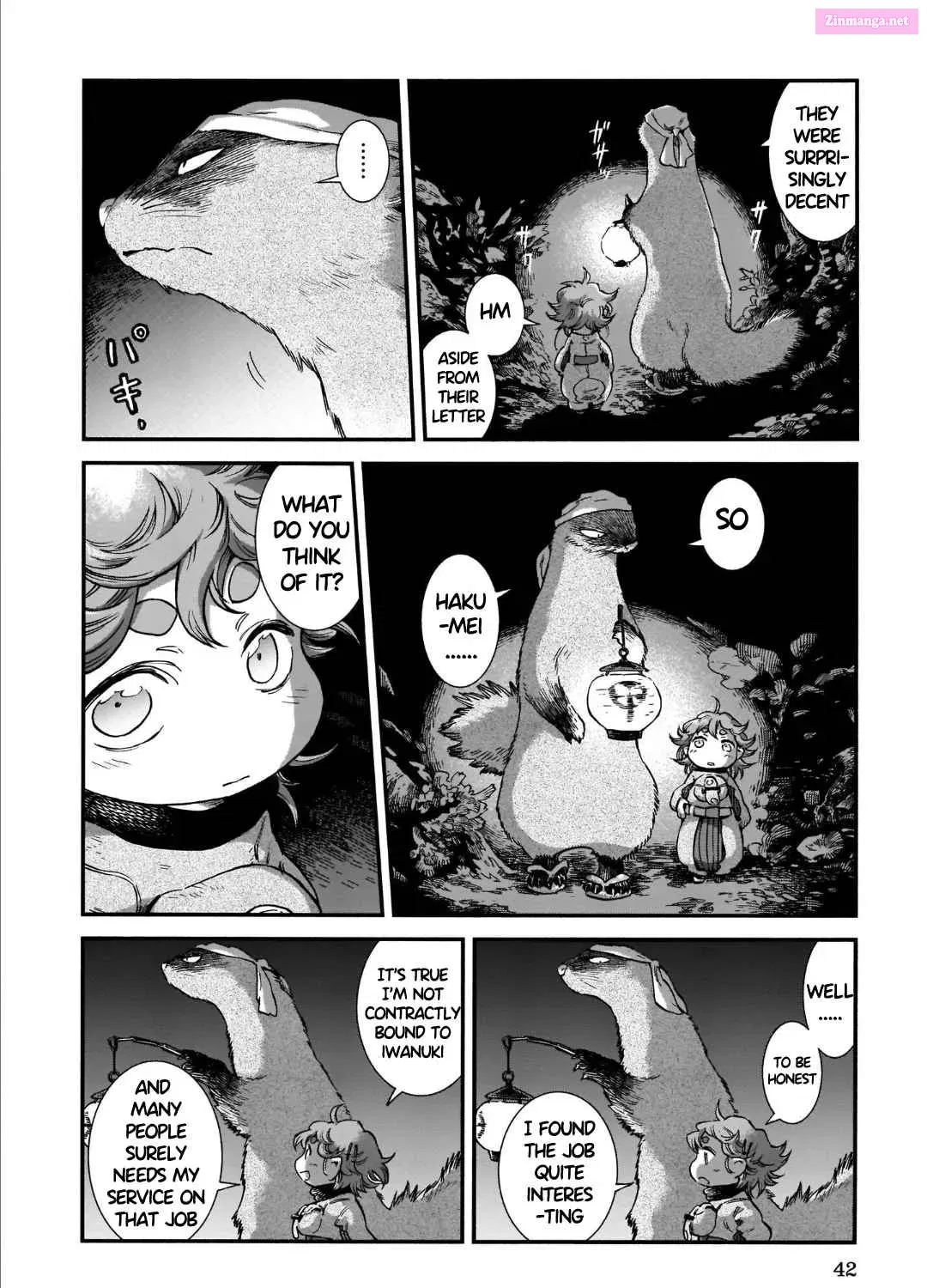 Hakumei & Mikochi: Tiny Little Life in the Woods Chapter 75 page 43 - Mangabat